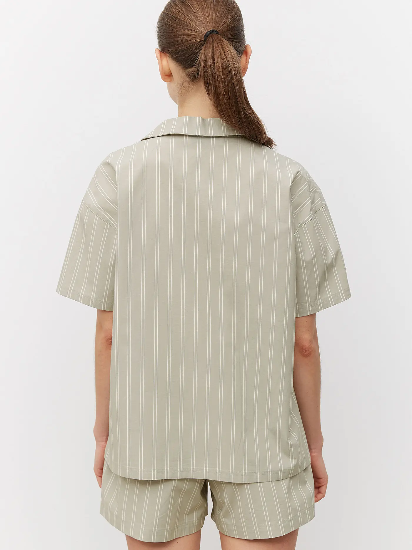 MARC O'POLO | Pyjamahemd | grün