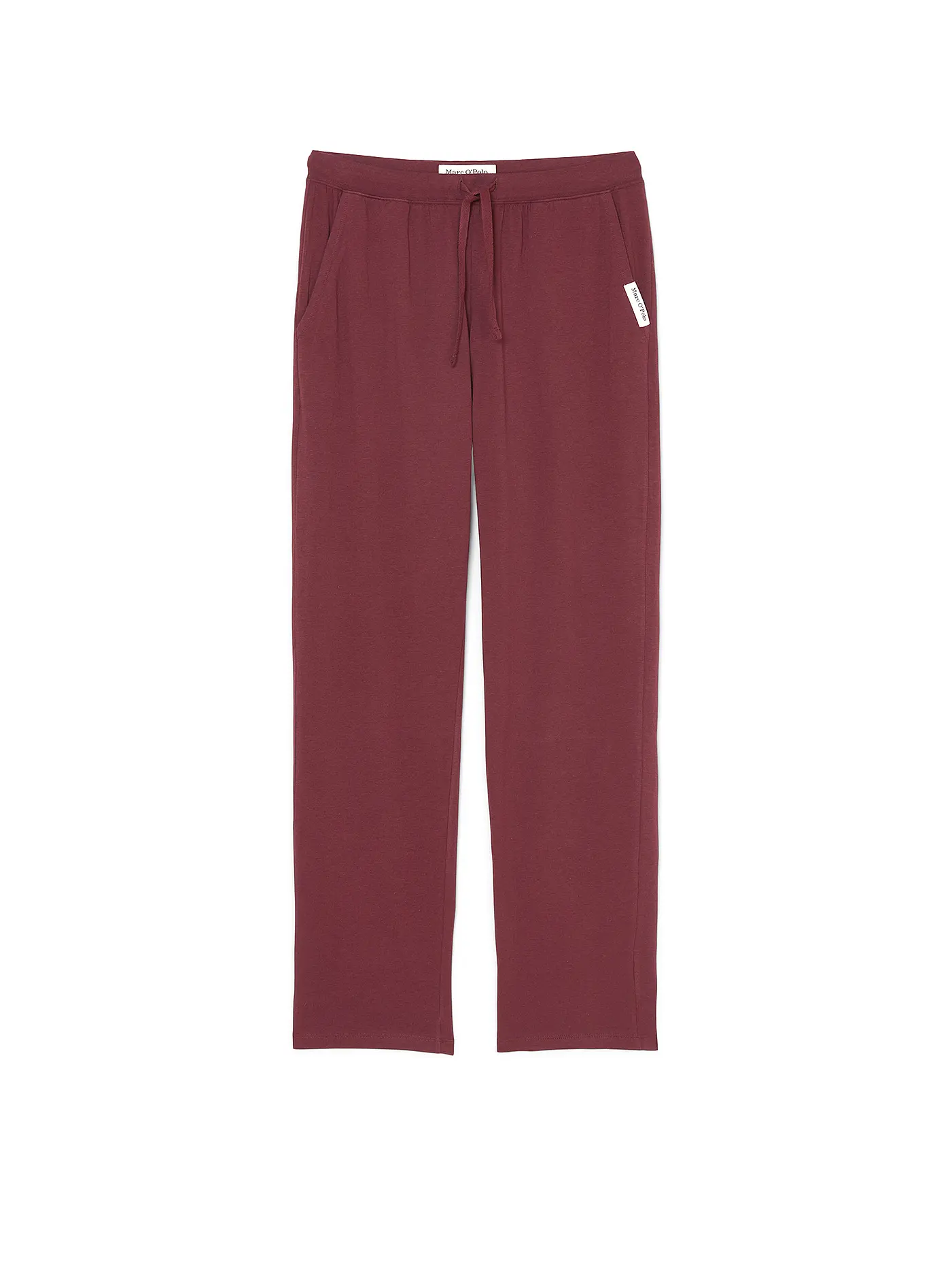MARC O'POLO | Pyjamahose | dunkelrot