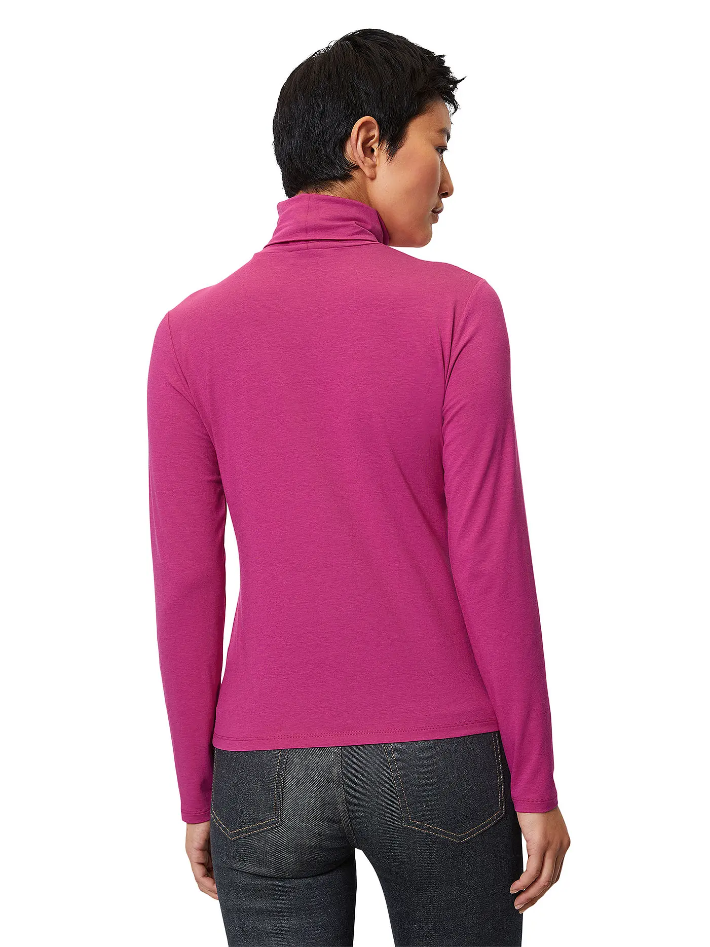 MARC O'POLO | Rollkragenshirt | pink