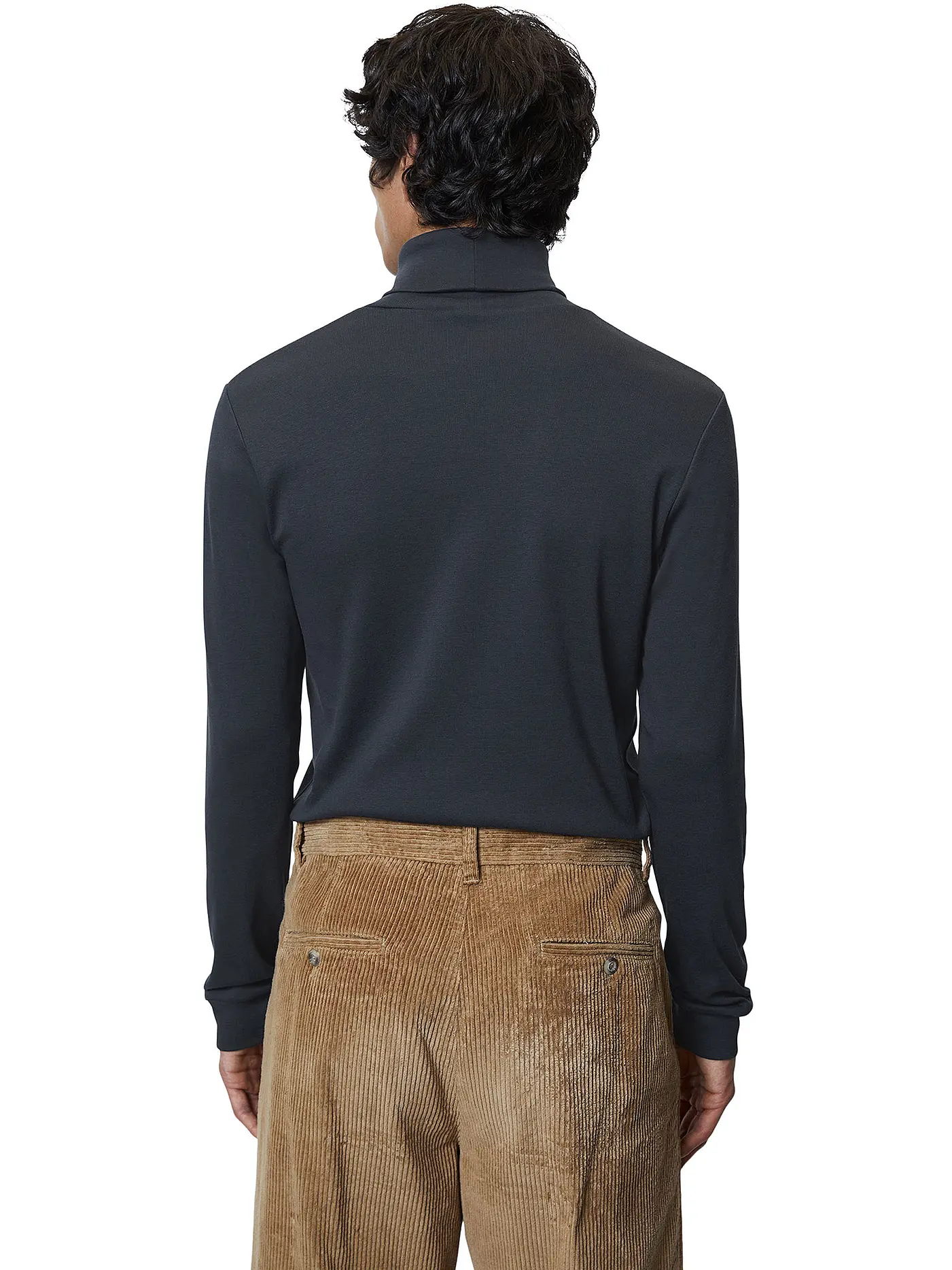 MARC O'POLO | Rollkragenshirt | blau