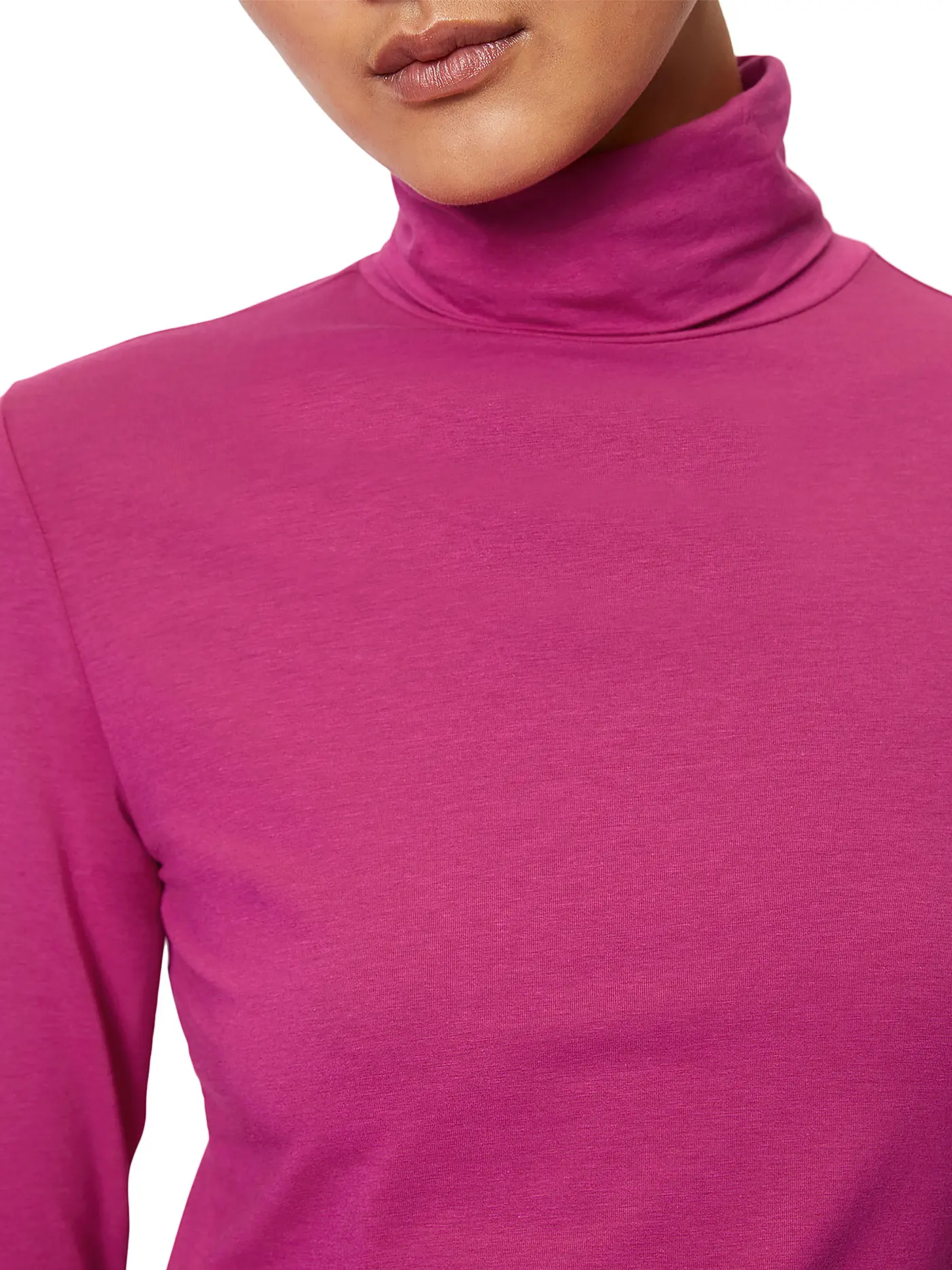 MARC O'POLO | Rollkragenshirt | pink