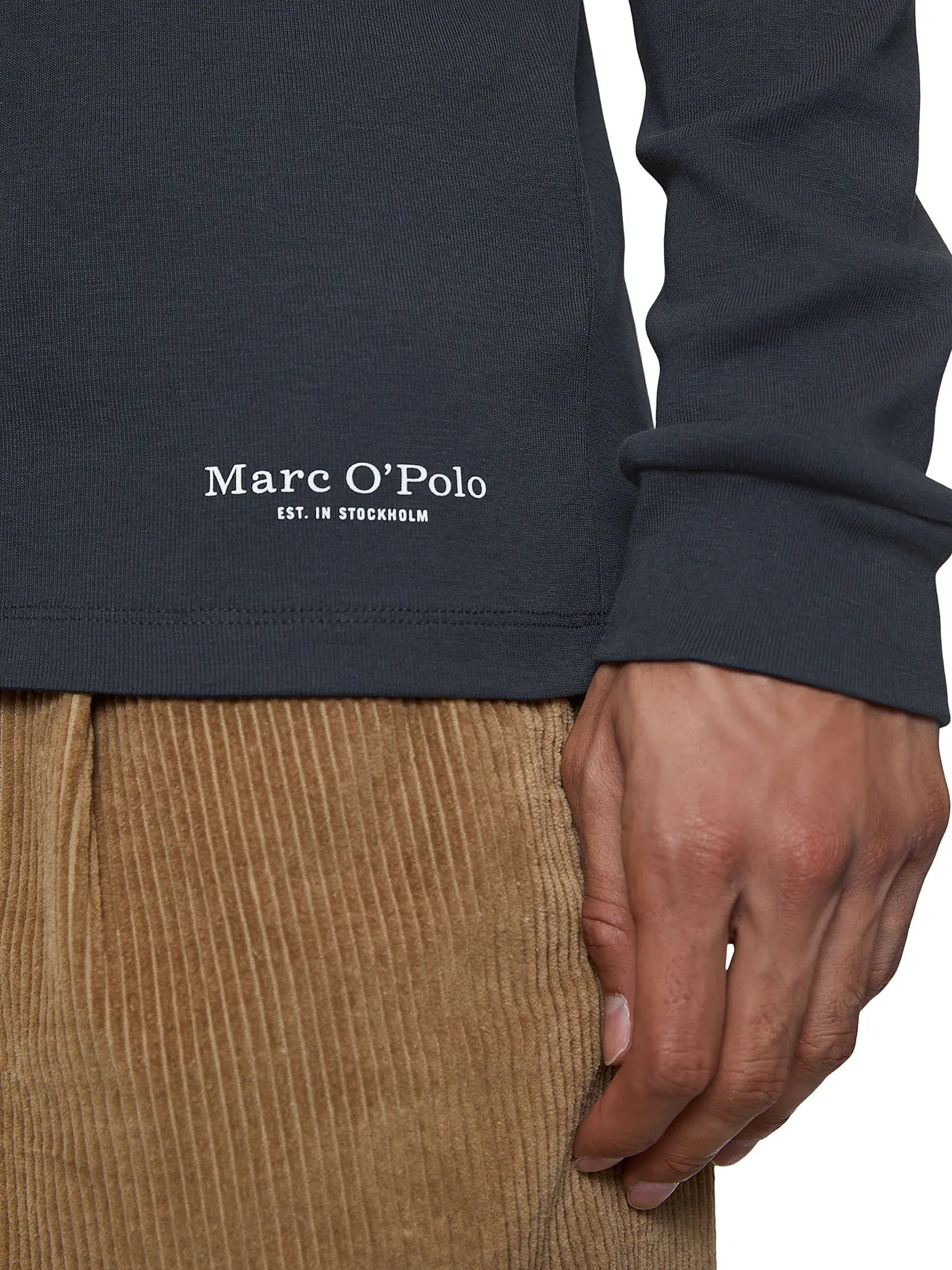 MARC O'POLO | Rollkragenshirt | blau