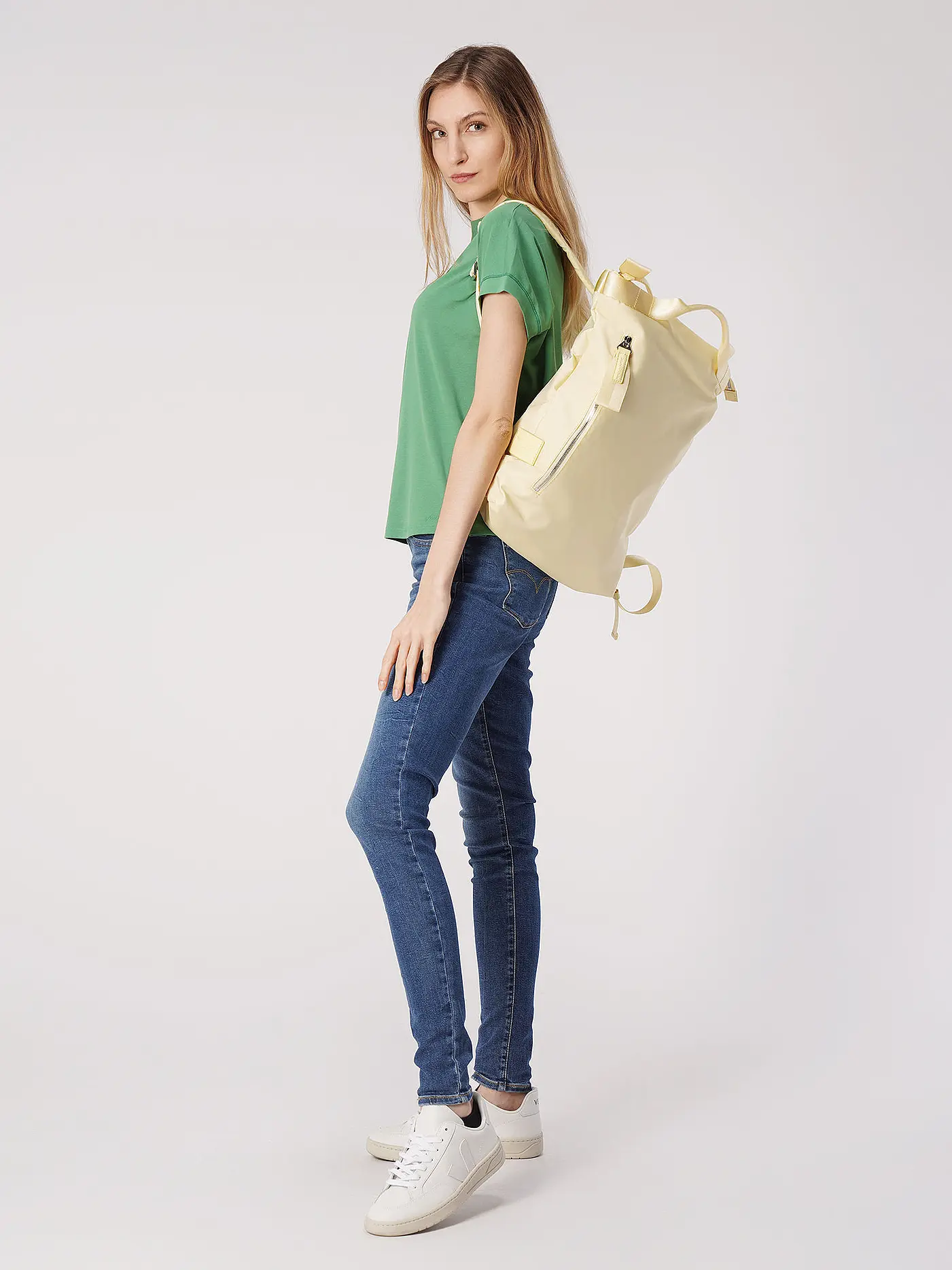 MARC O'POLO | Rucksack Medium  | creme