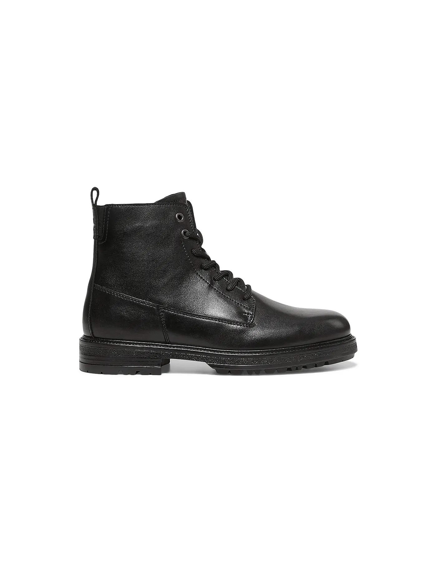 MARC O'POLO | Schnürboots | schwarz