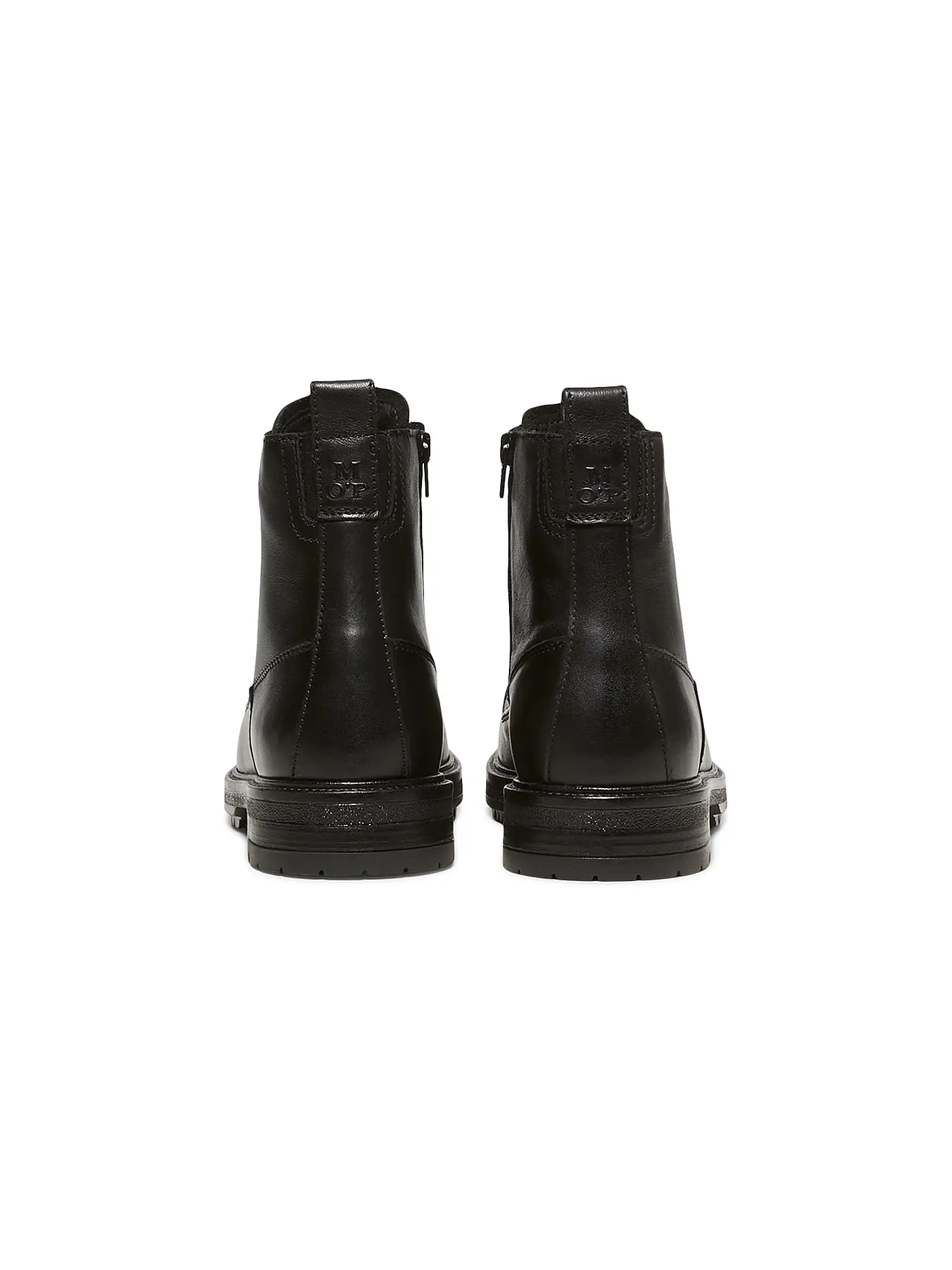 MARC O'POLO | Schnürboots | schwarz