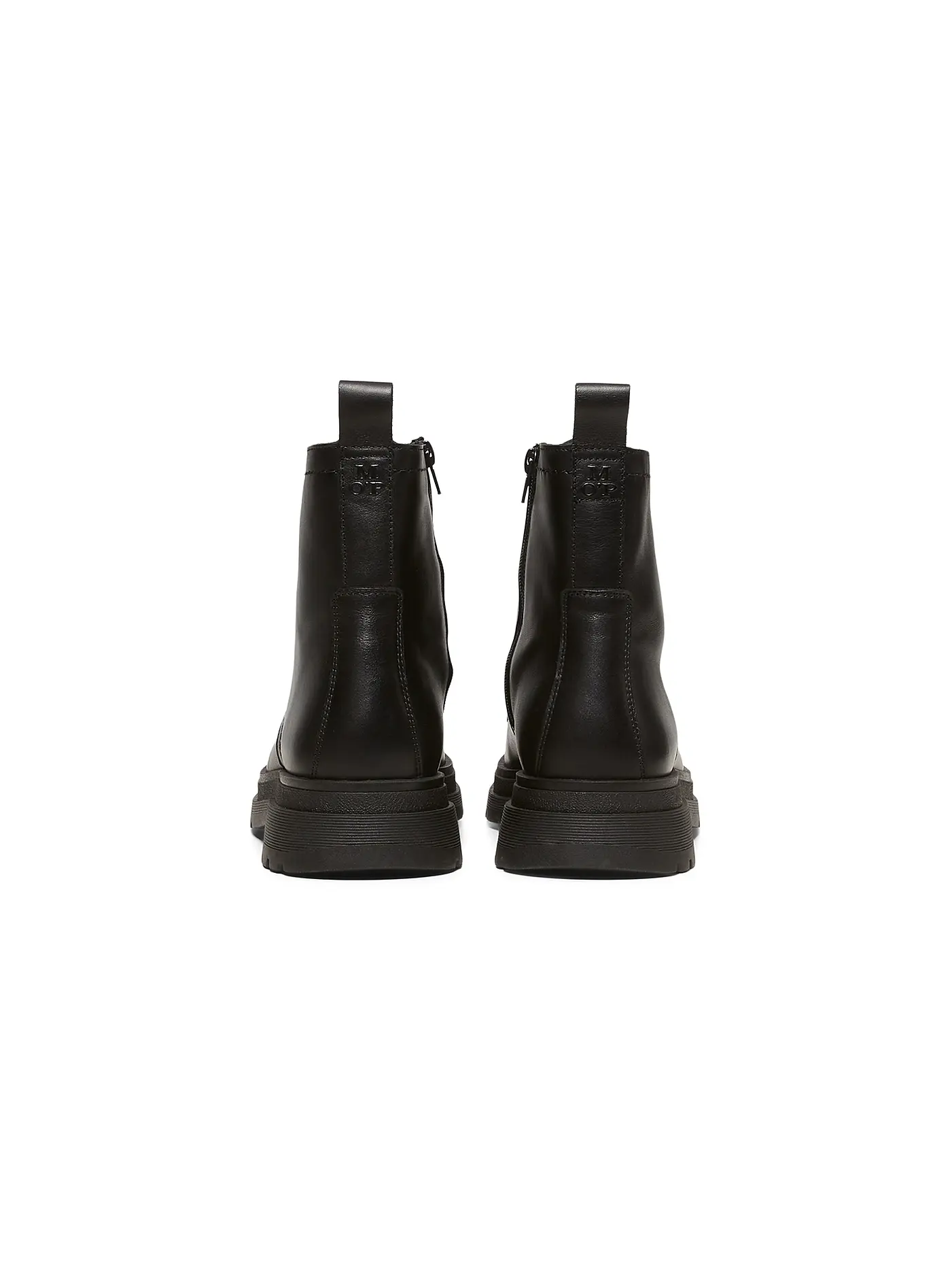 MARC O'POLO | Schnürboots | schwarz