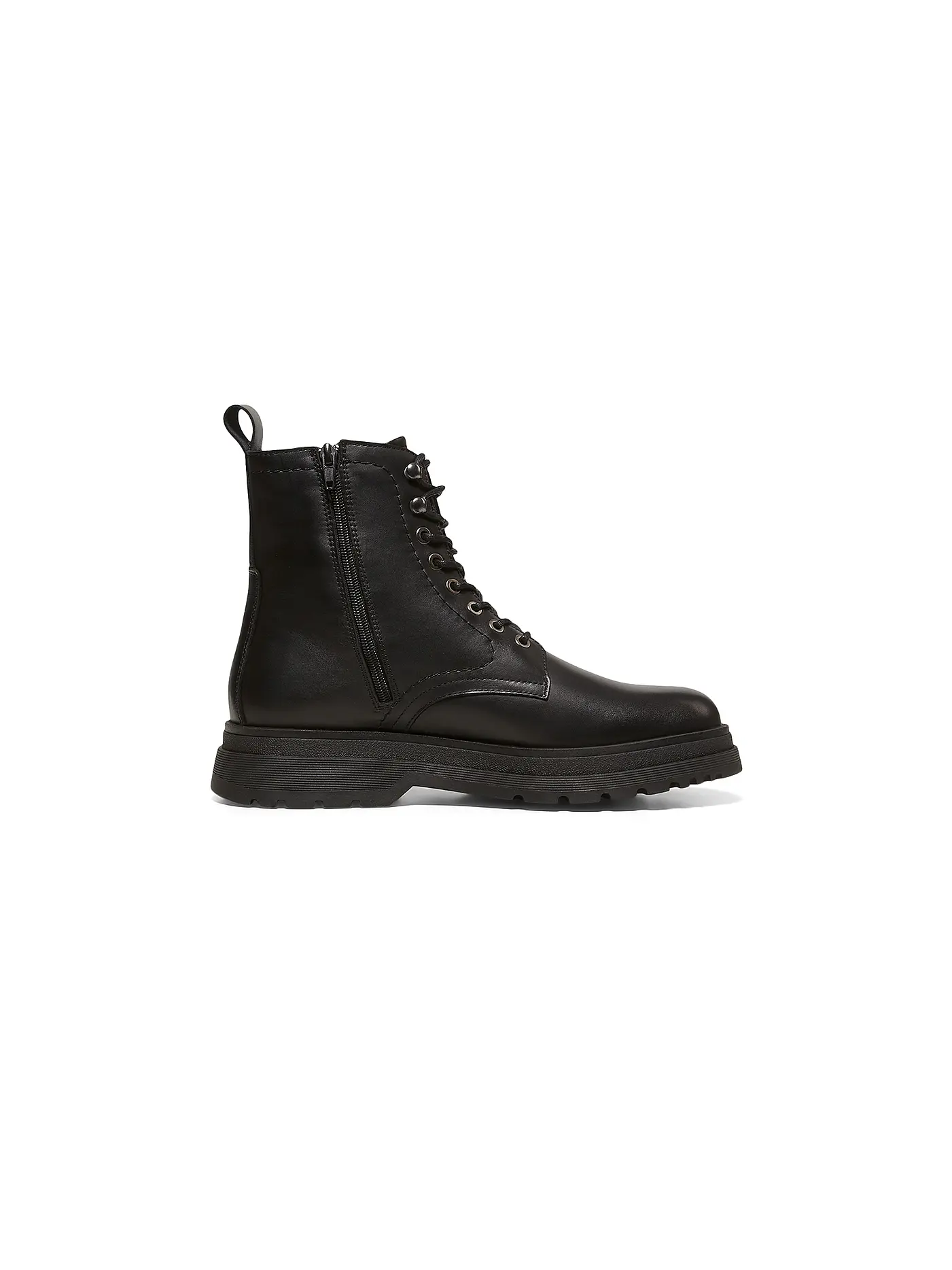 MARC O'POLO | Schnürboots | schwarz