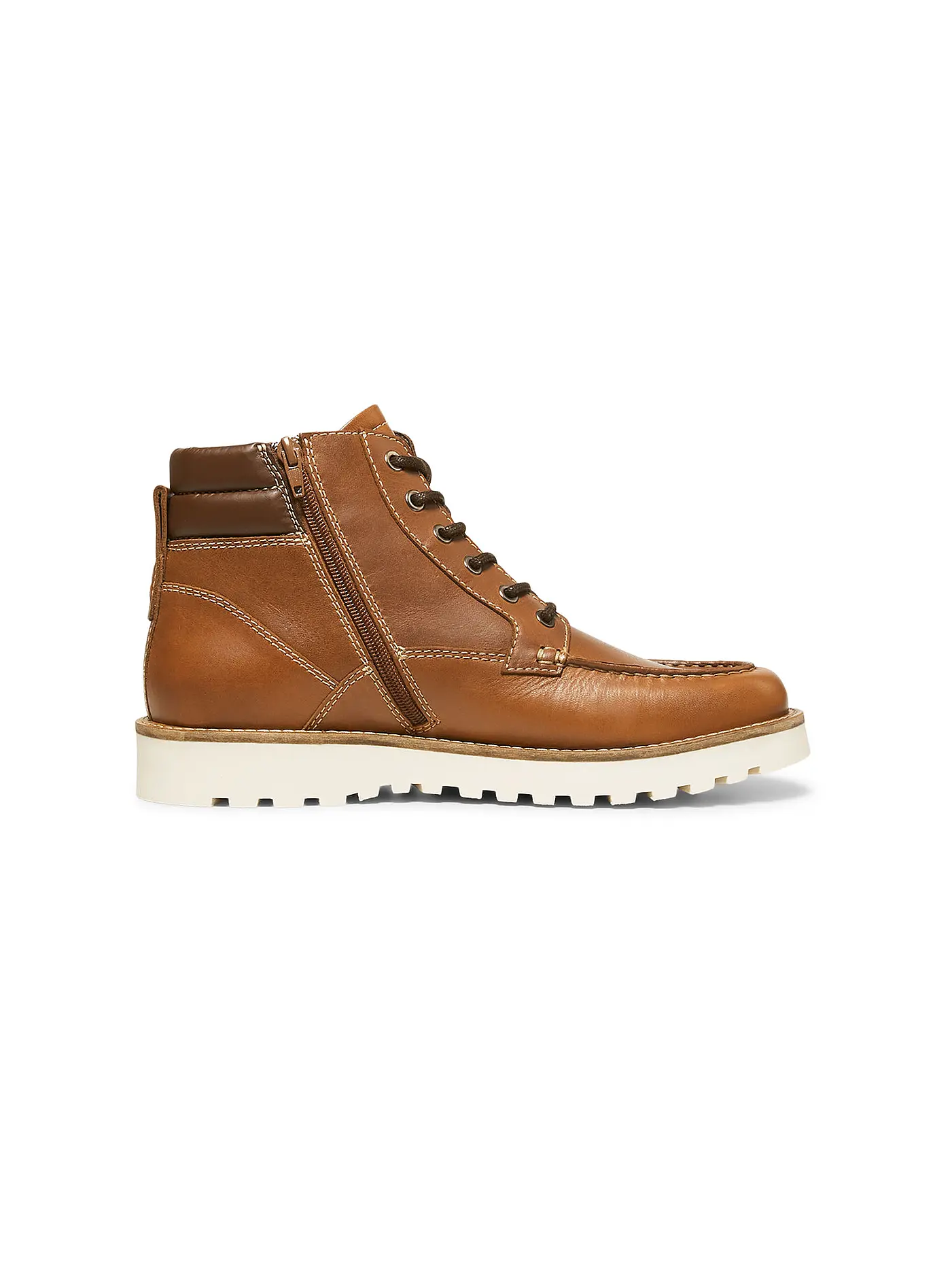 MARC O'POLO | Schnürboots | hellbraun