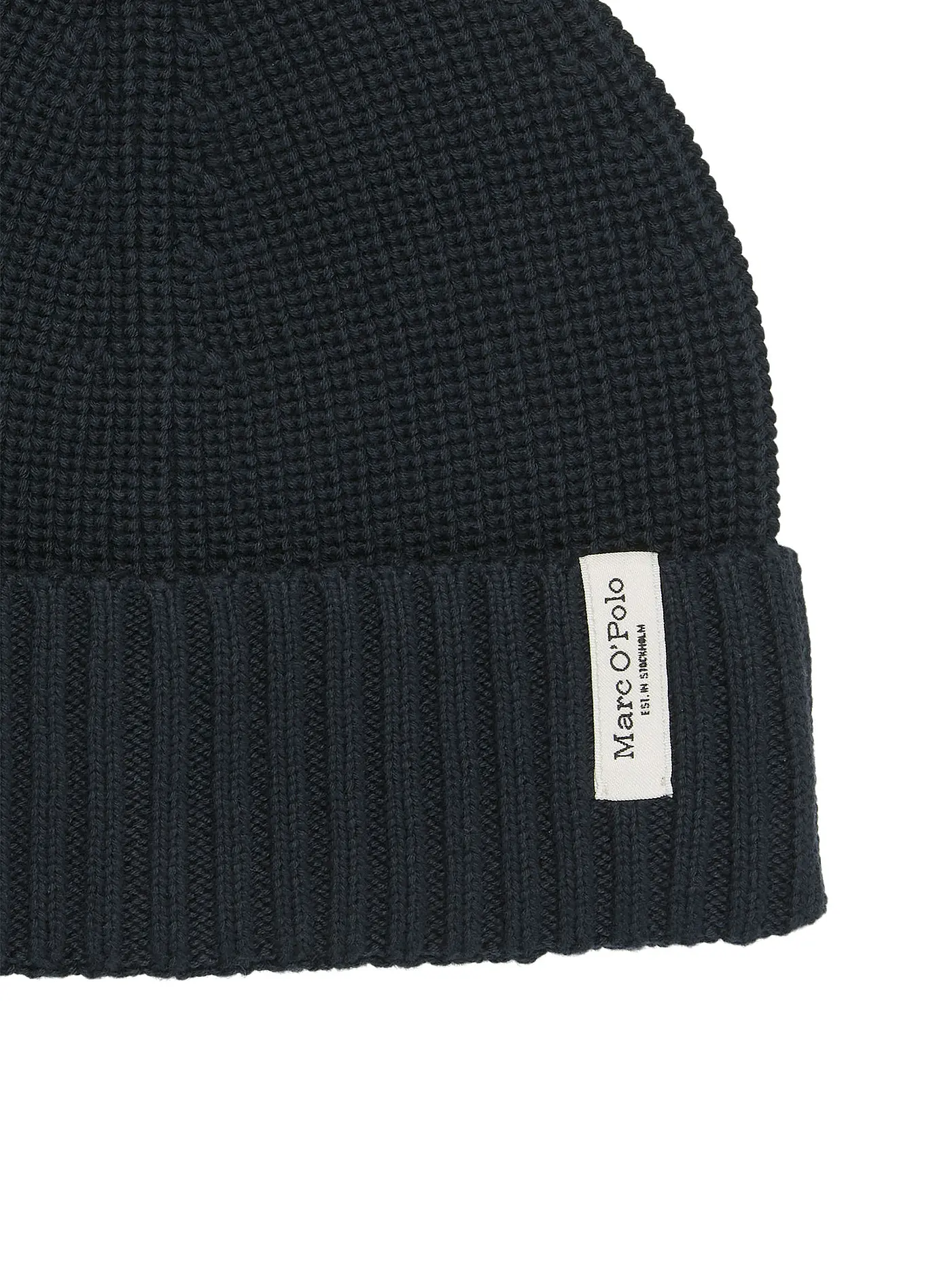 MARC O'POLO | Set 2-teilig Haube und Schal dark navy | blau
