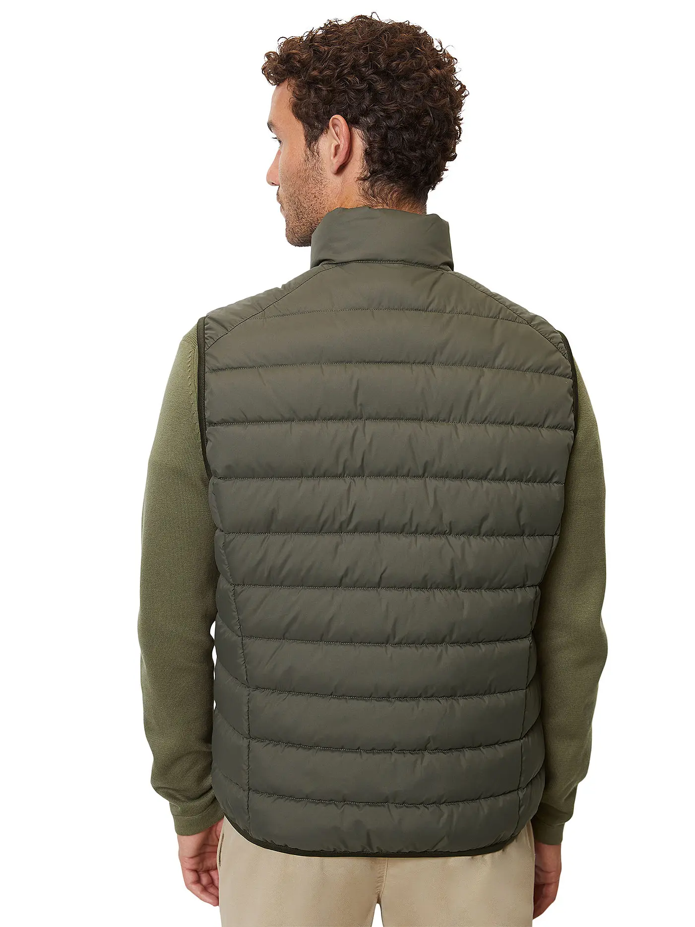 MARC O'POLO | Steppgilet  | braun