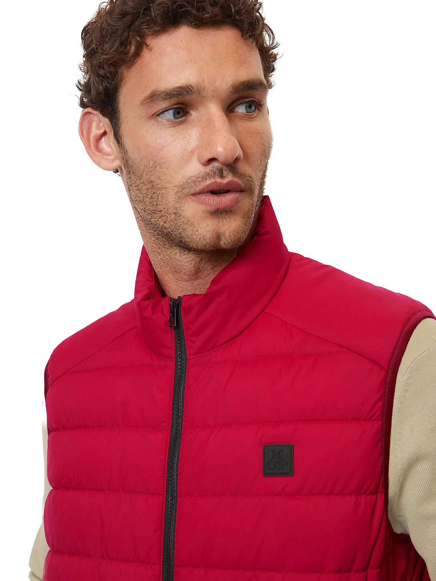 MARC O'POLO | Steppgilet  | rot