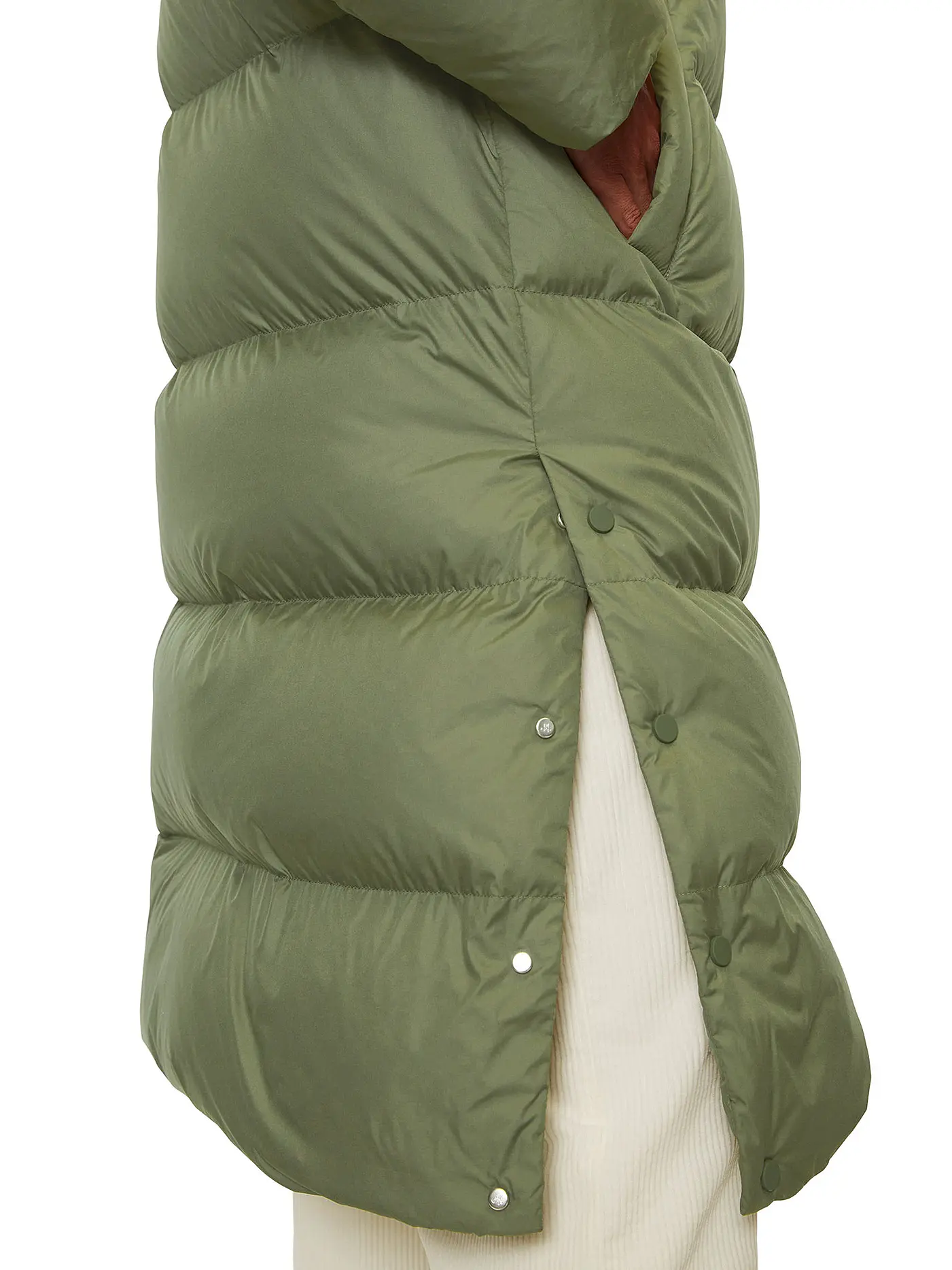 MARC O'POLO | Steppmantel | olive