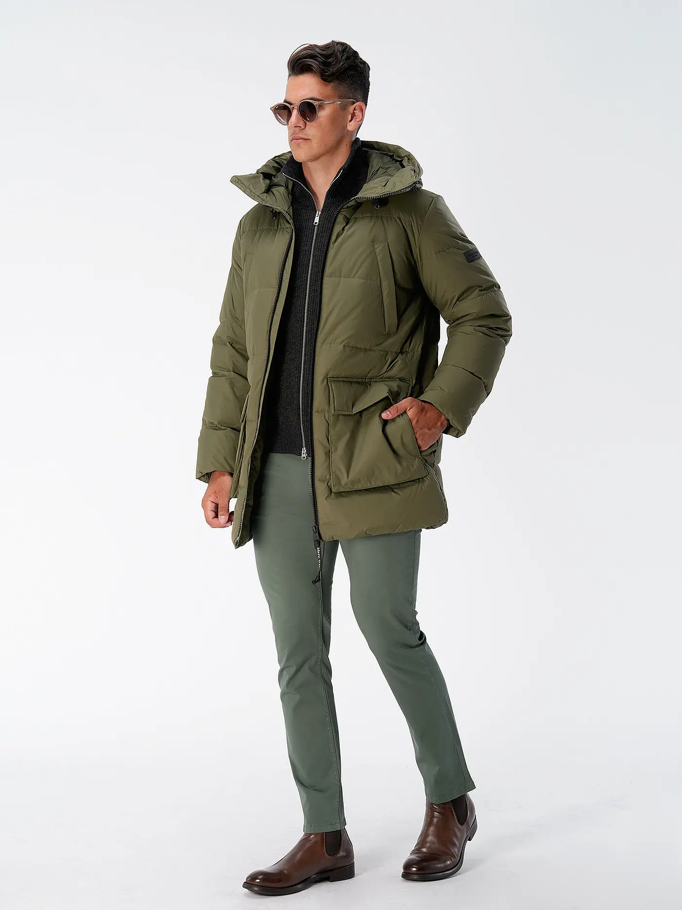 MARC O'POLO | Strickjacke | blau