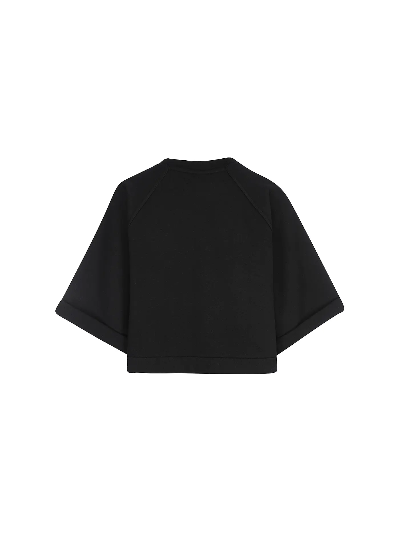 MARC O'POLO | Sweater Cropped Fit | schwarz