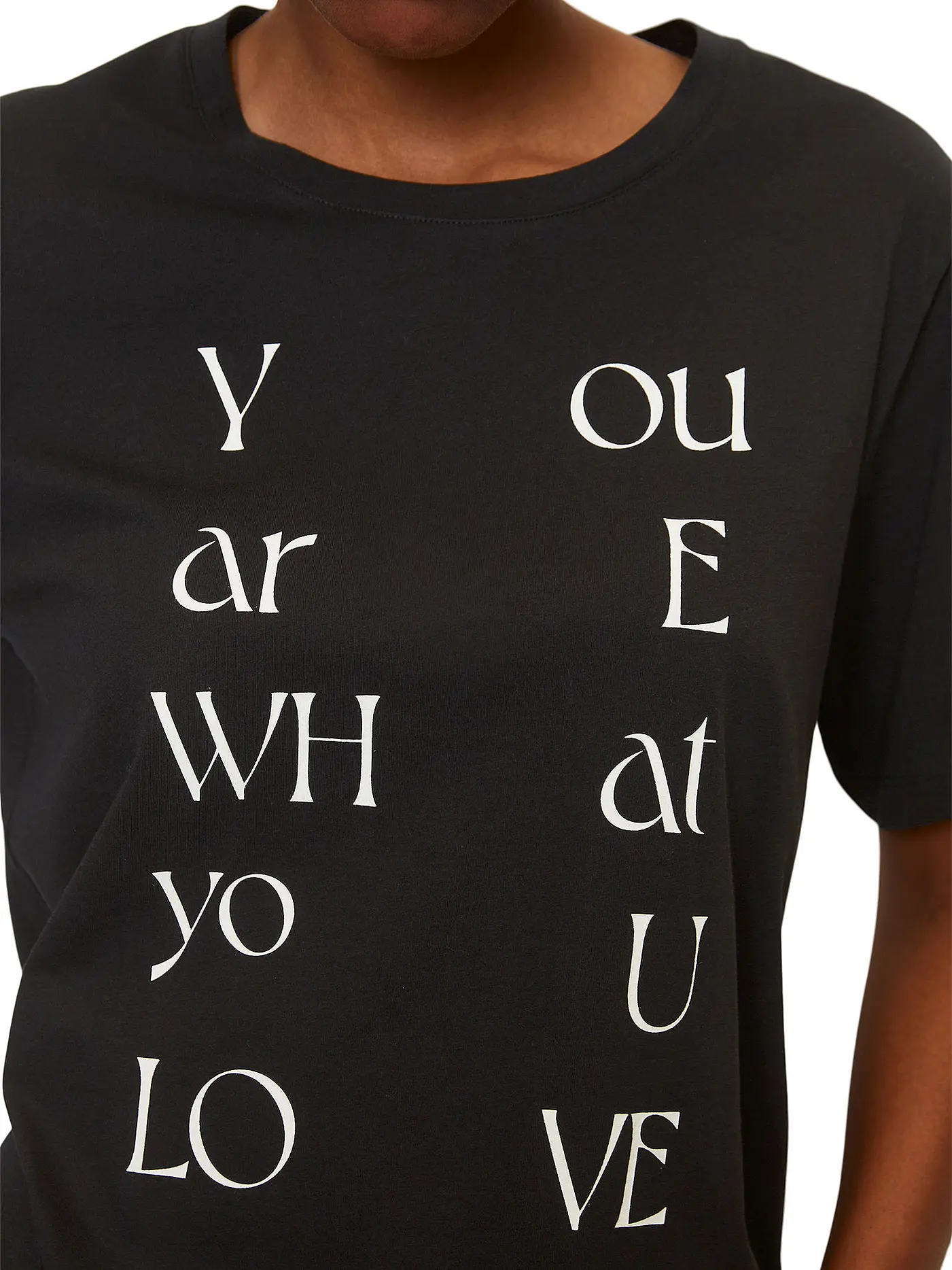 MARC O'POLO | T-Shirt | schwarz