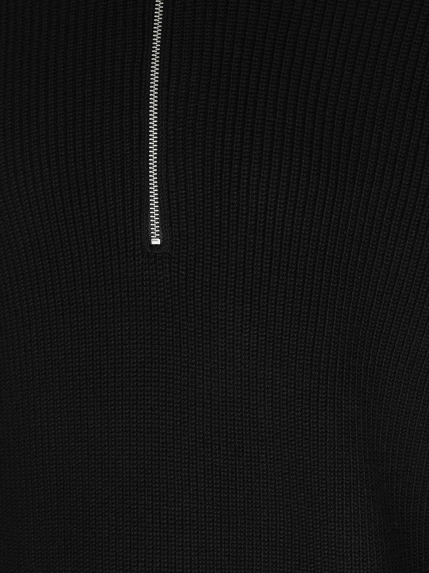 MARC O'POLO | Troyer Pullover | schwarz