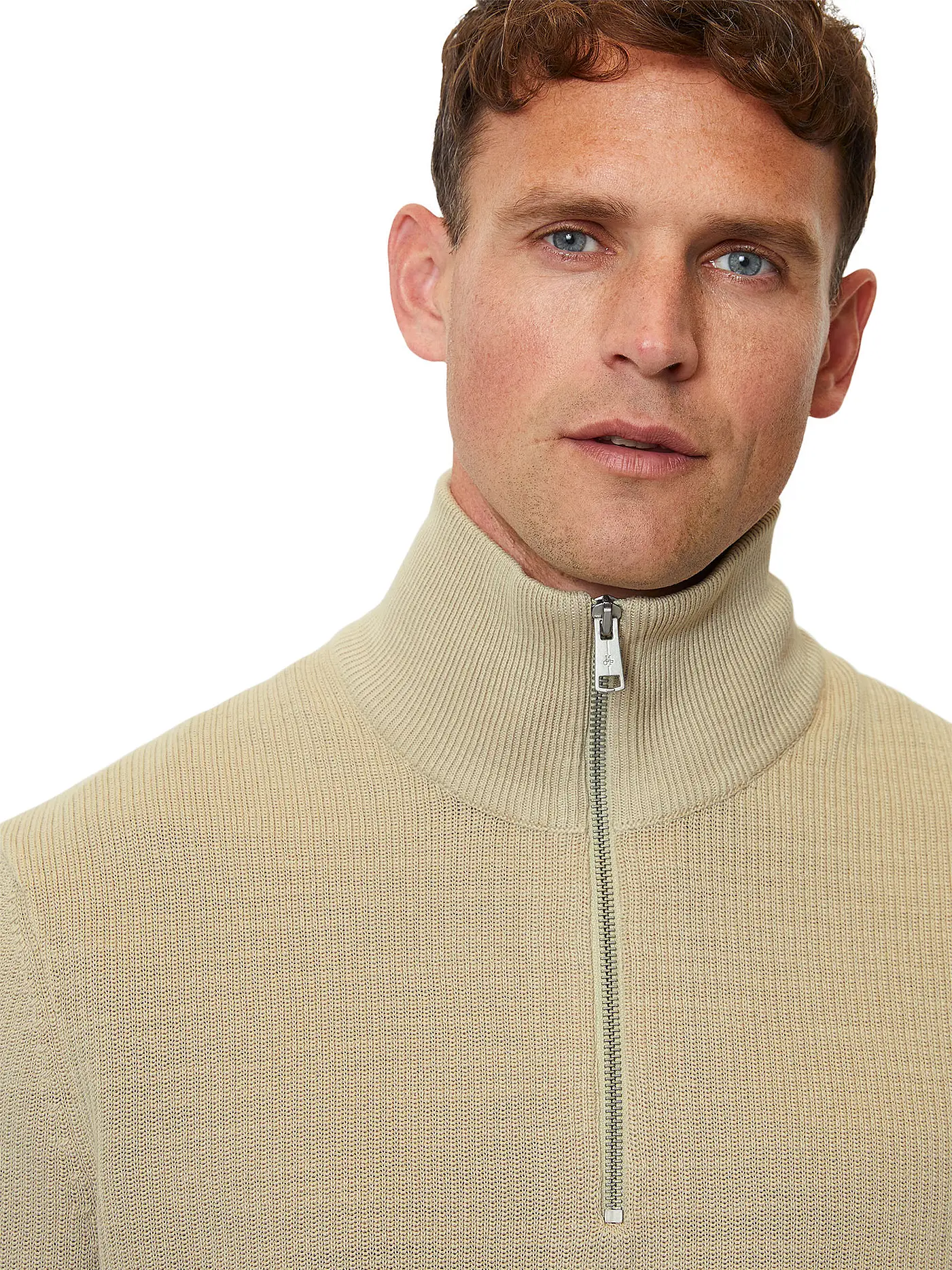 MARC O'POLO | Troyer Pullover | creme