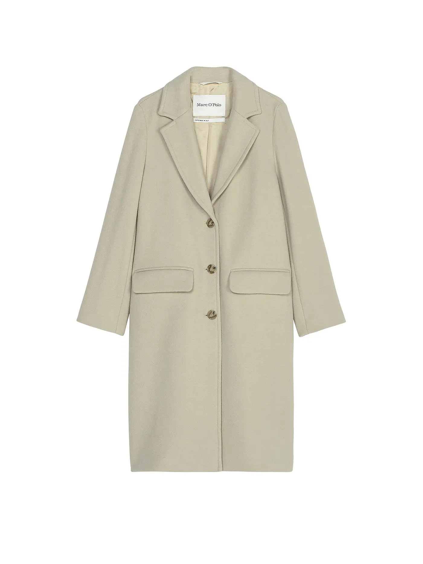 MARC O'POLO | Wollmantel | beige