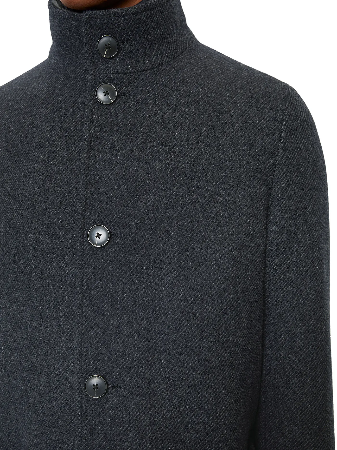 MARC O'POLO | Wollmantel | blau
