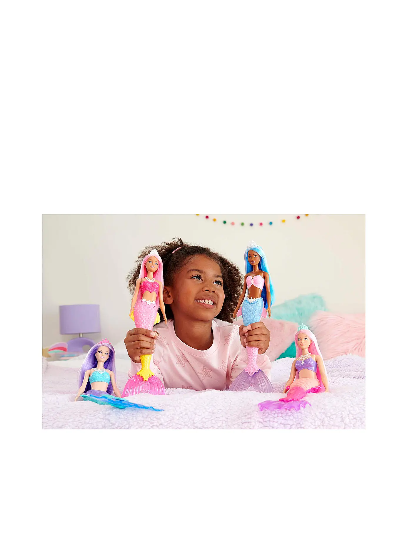 MATTEL | BARBIE - DREAMTOPIA MEERJUNGFRAU PUPPE-PINKE HAA | keine Farbe