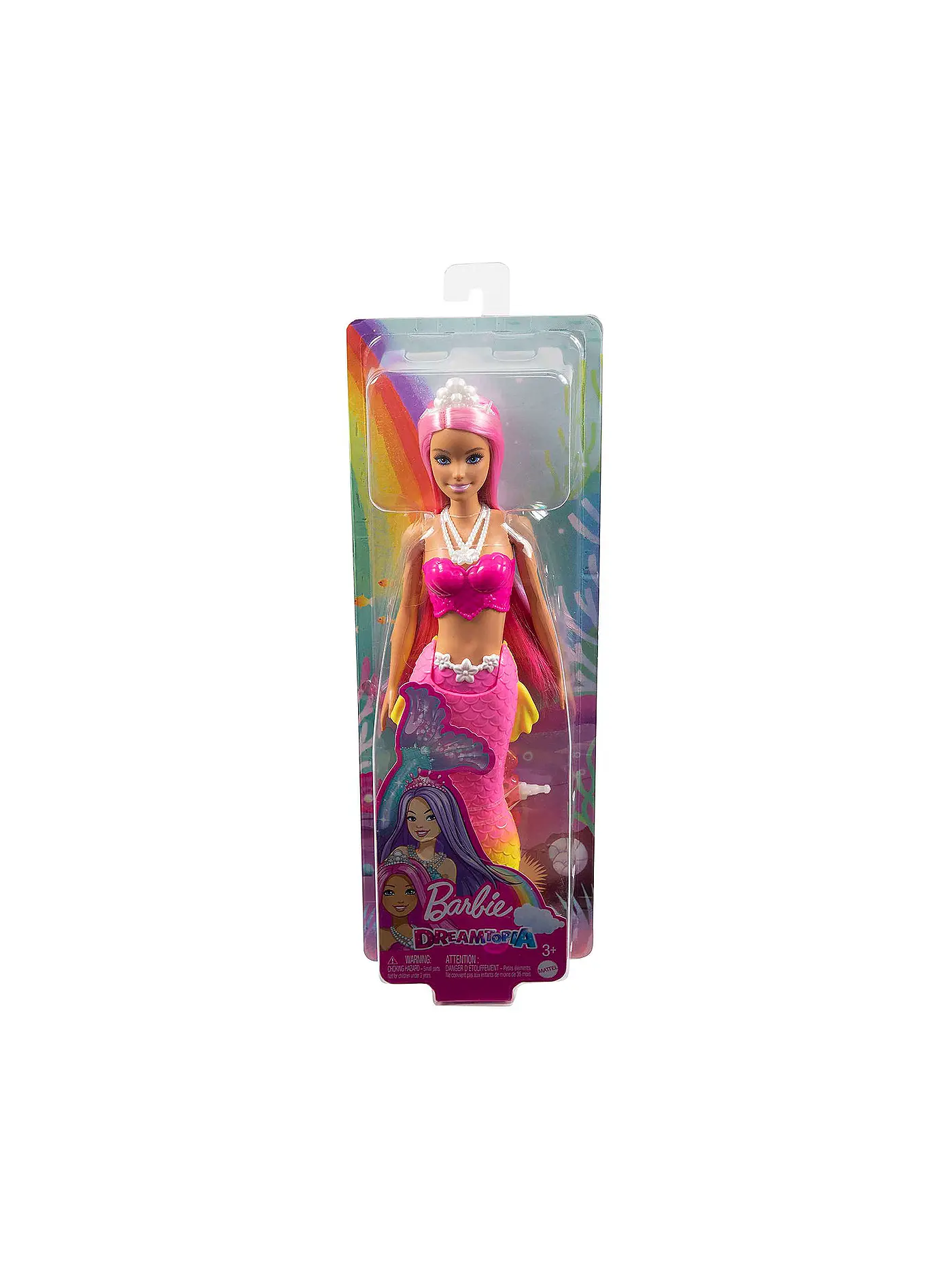 MATTEL | BARBIE - DREAMTOPIA MEERJUNGFRAU PUPPE-PINKE HAA | keine Farbe