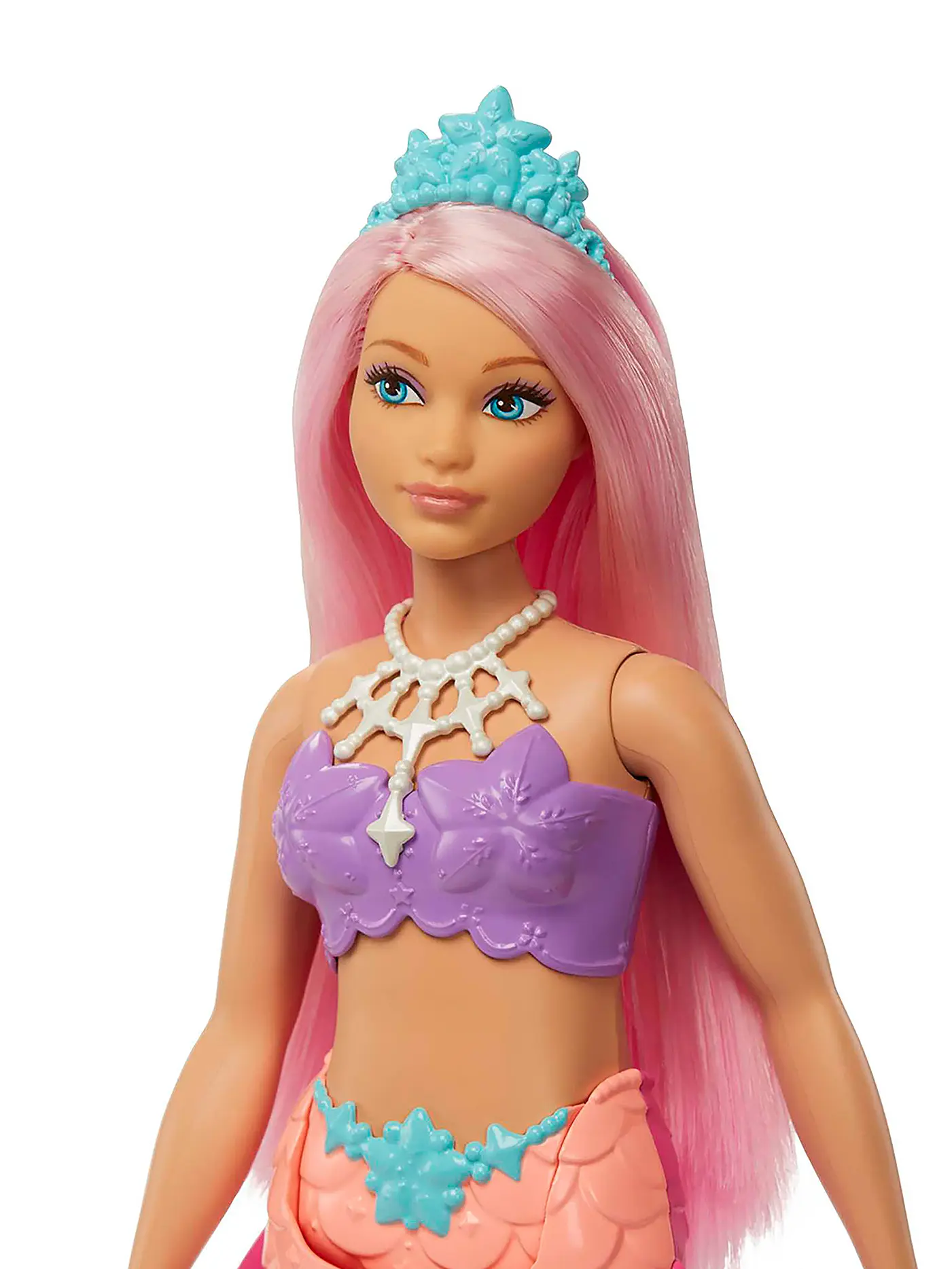 MATTEL | BARBIE - DREAMTOPIA MEERJUNGFRAU PUPPE-ROSA HAAR | keine Farbe
