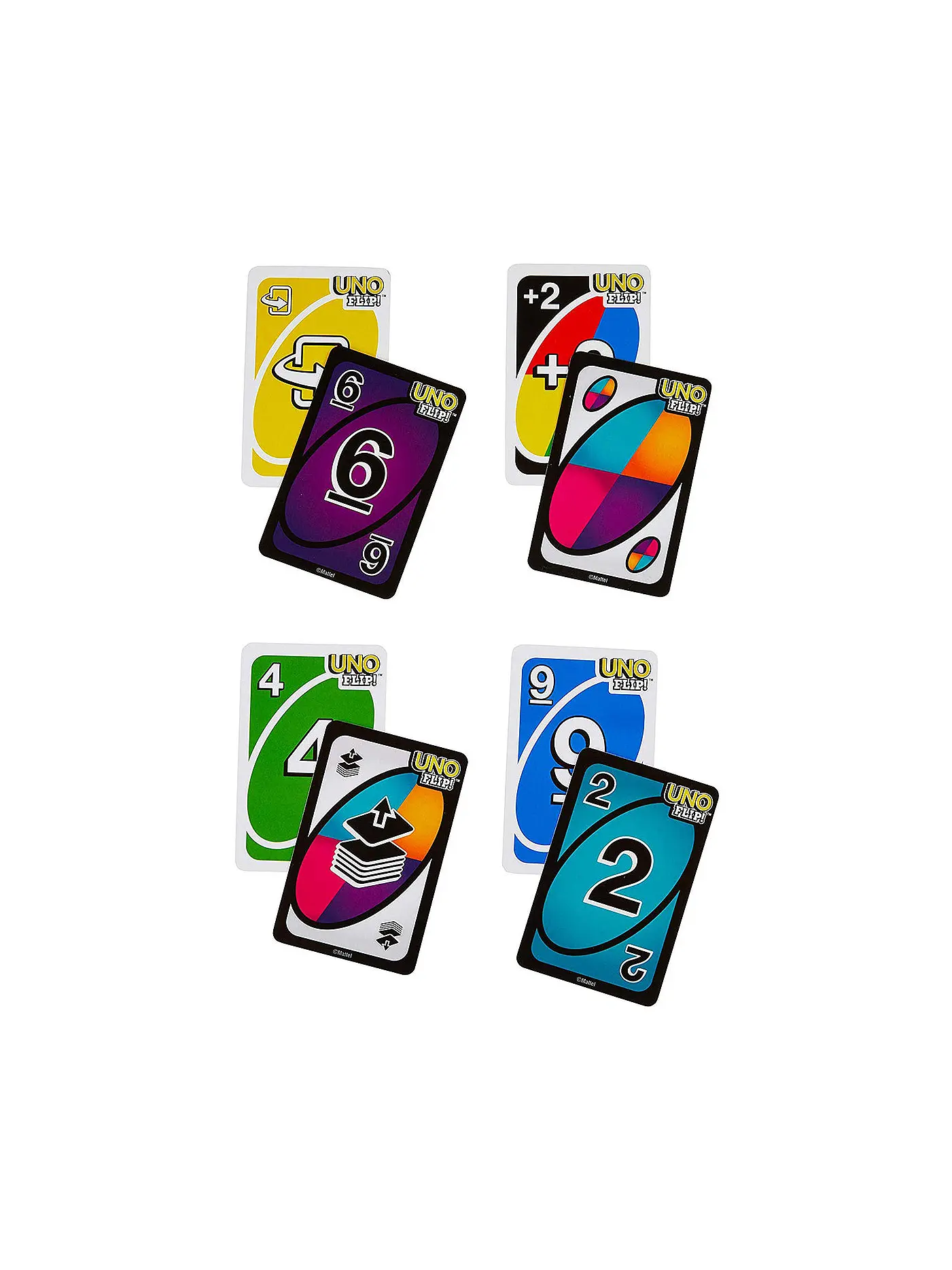 MATTEL | Kartenspiel UNO Flip | keine Farbe