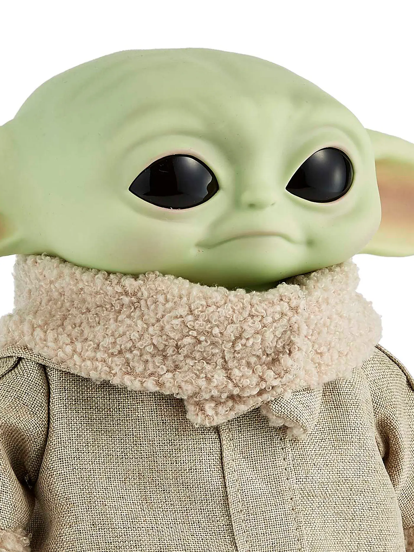 MATTEL | Star Wars Mandalorian The Child Baby Yoda Funktionsplüsch | grün