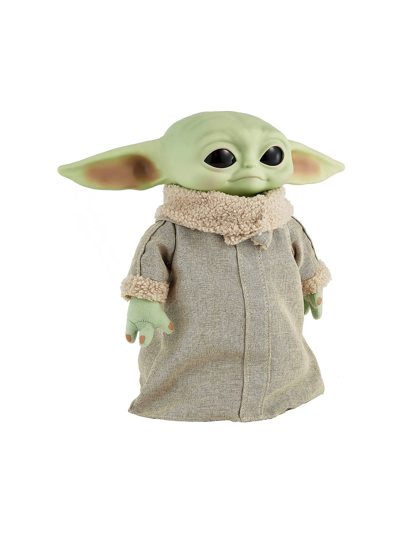 MATTEL | Star Wars Mandalorian The Child Baby Yoda Funktionsplüsch | grün