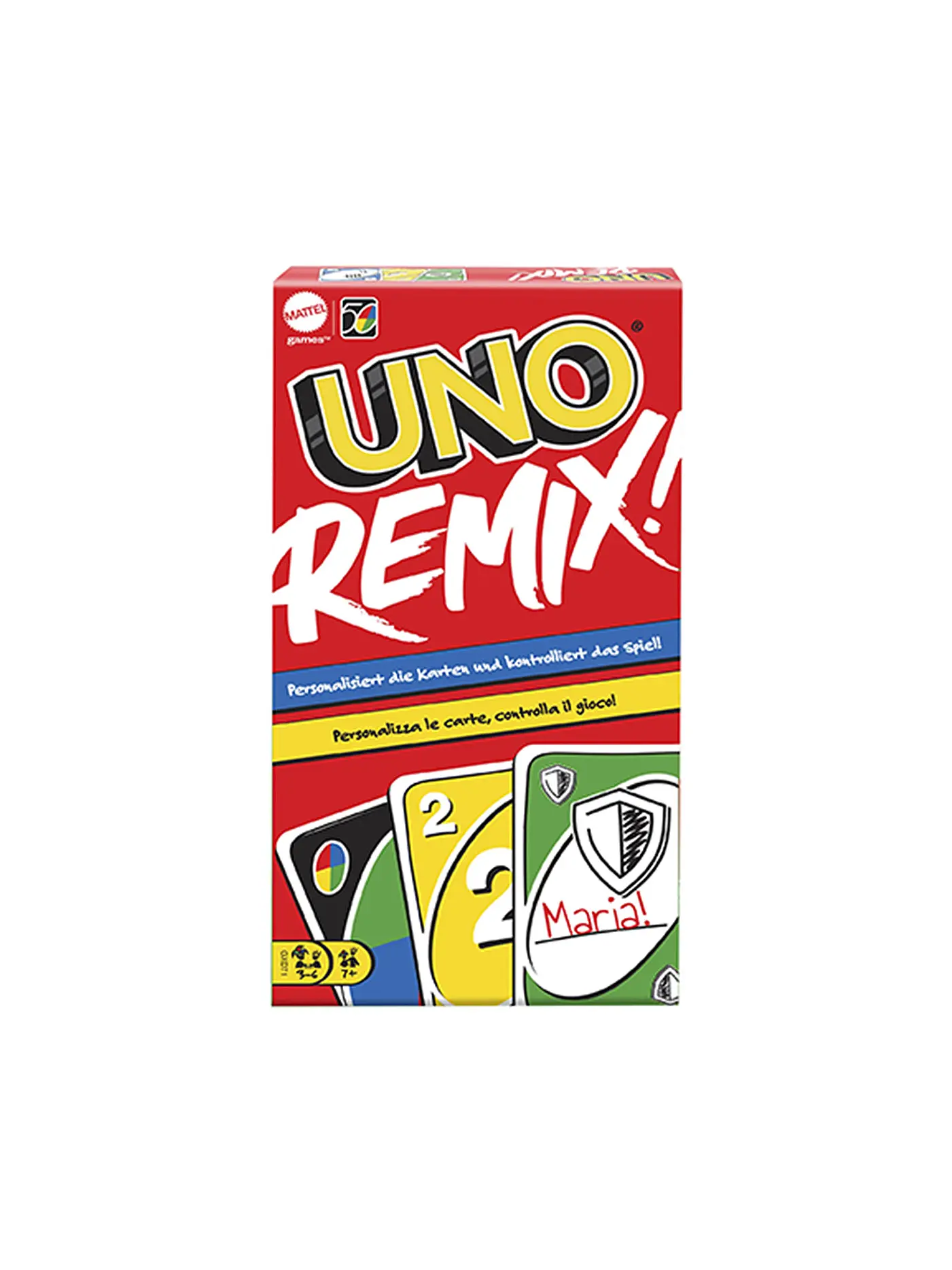 MATTEL | UNO Remix Kartenspiel | keine Farbe