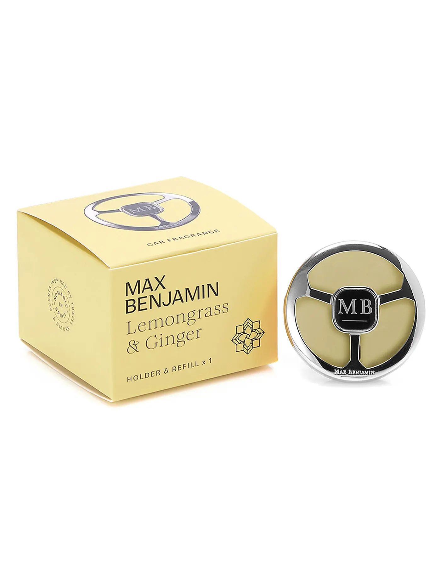MAX BENJAMIN | Auto Duft CLASSIC COLLECTION Grapefruit Shores | hellgrün