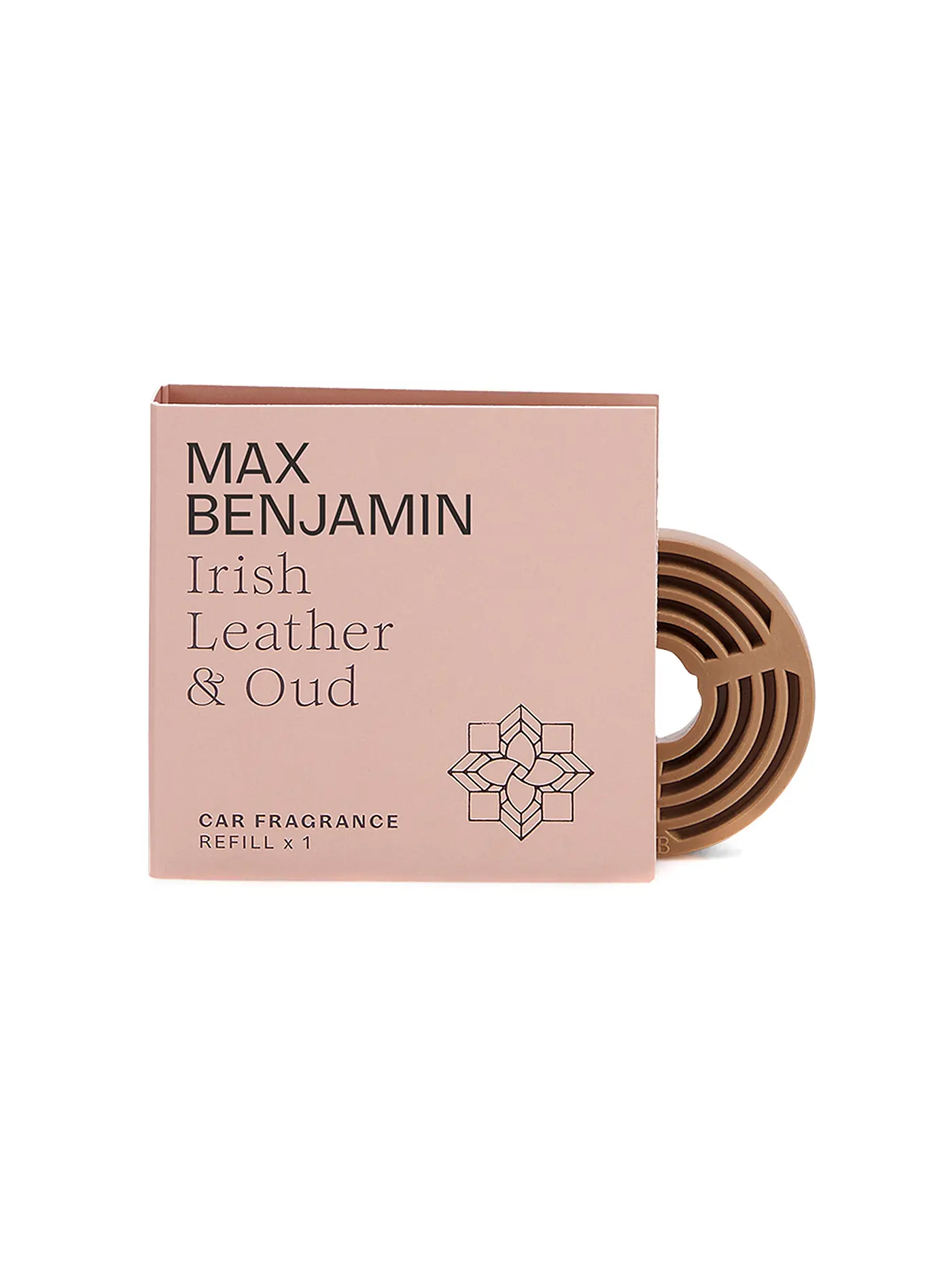 MAX BENJAMIN | Auto Duft Nachfüllung CLASSIC COLLECTION Irish Leather & Oud | camel