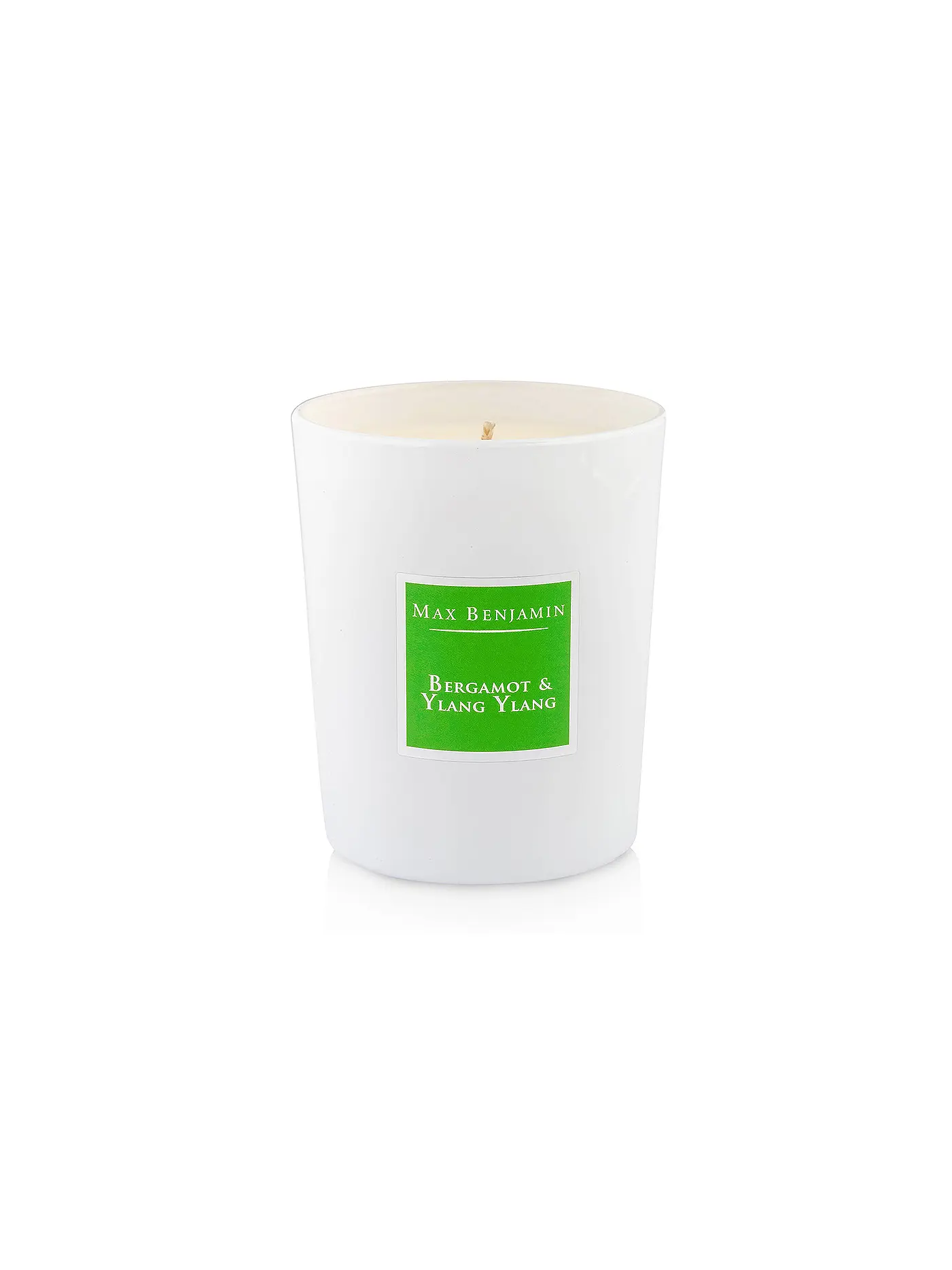MAX BENJAMIN | Duftkerze "Classic Collection - Bergamot & Ylang Ylang" 190g | grün