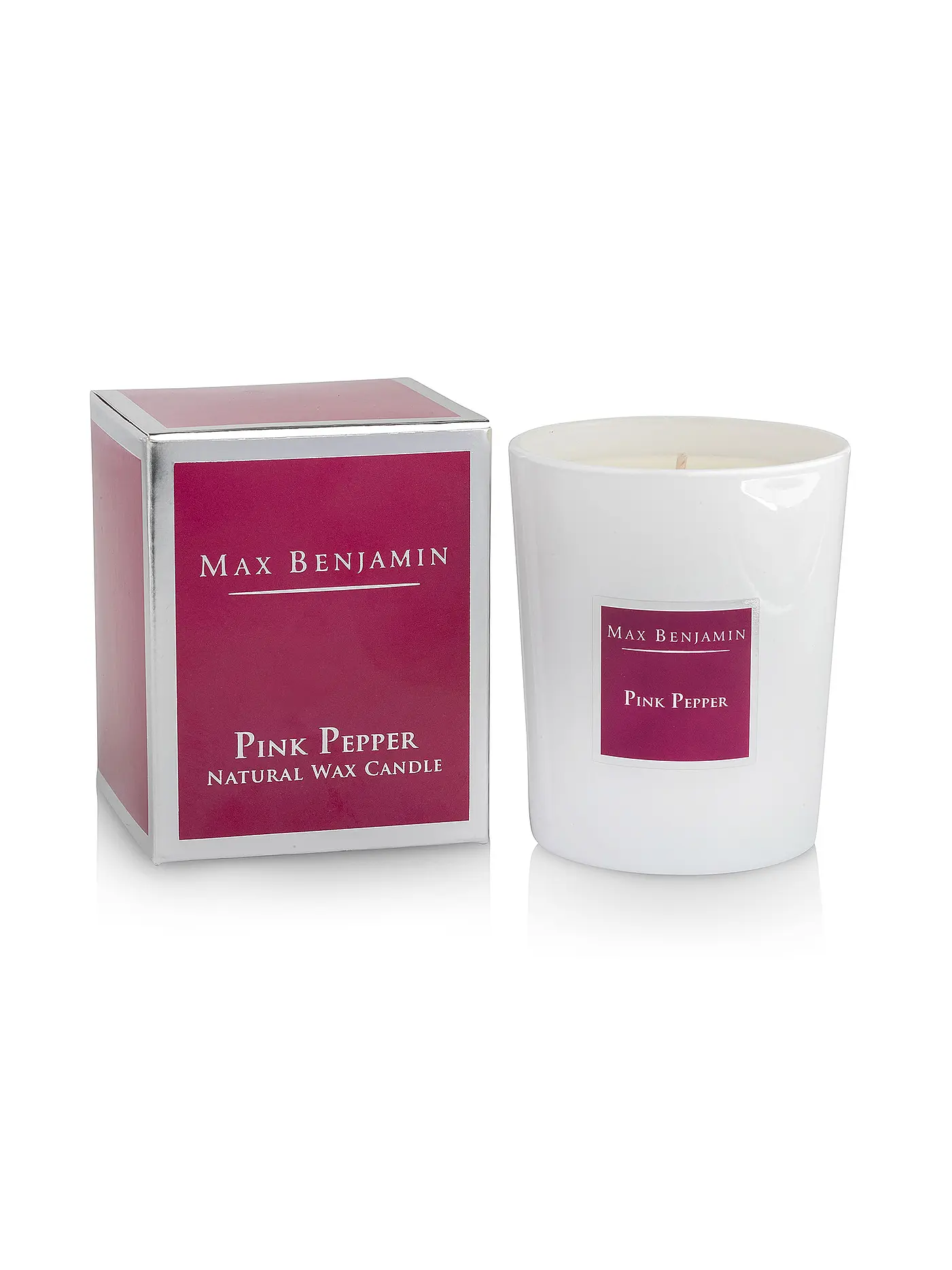 MAX BENJAMIN | Duftkerze "Classic Collection - White Pomegranate" 190g | pink