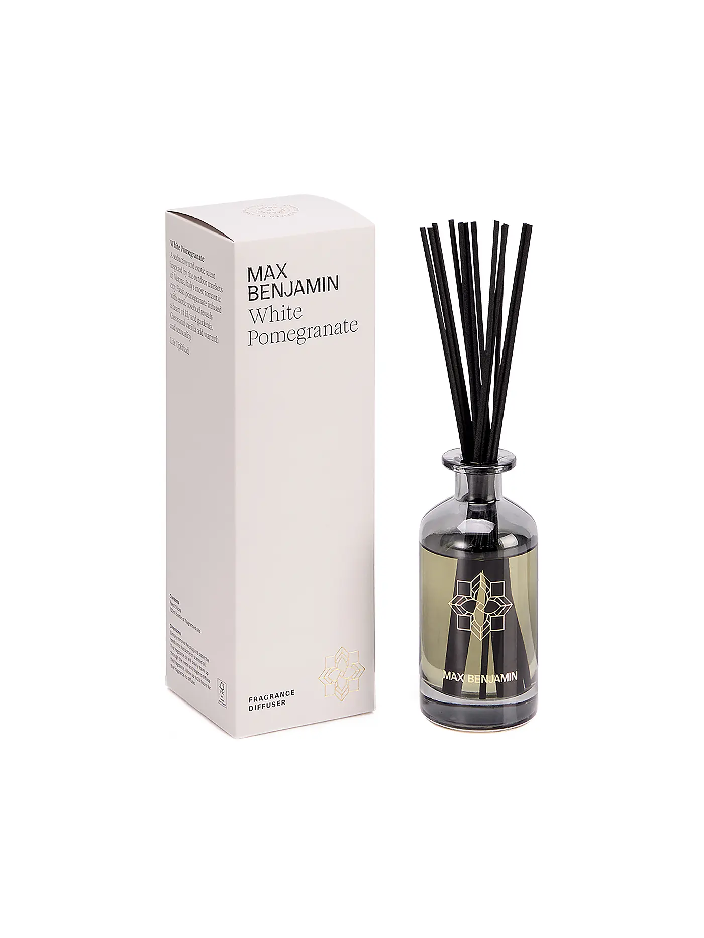 MAX BENJAMIN | Raumduft Diffuser CLASSIC COLLECTION 150ml White Pomegranate | weiss