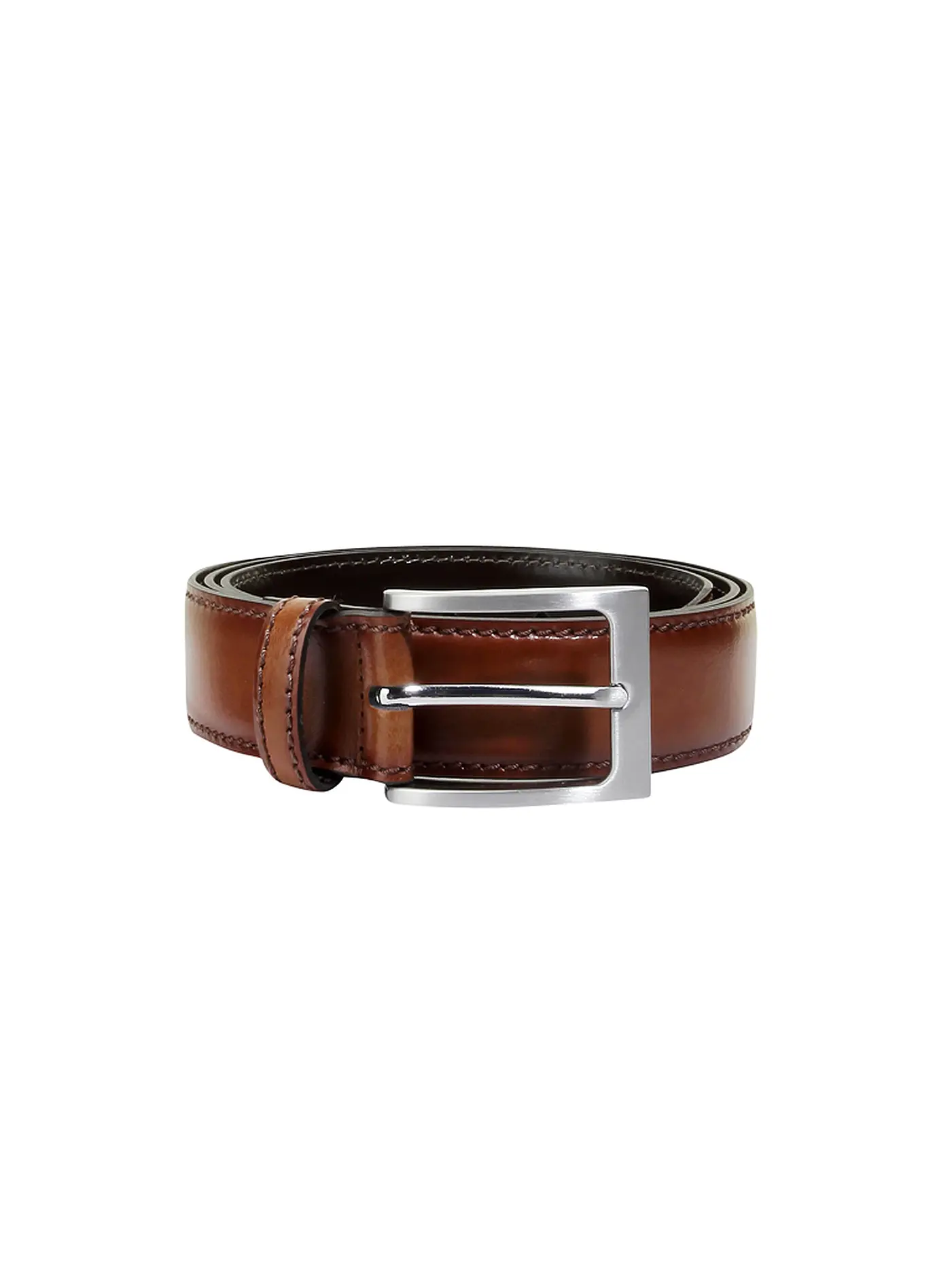MAX CALVIN | Ledergürtel  | braun