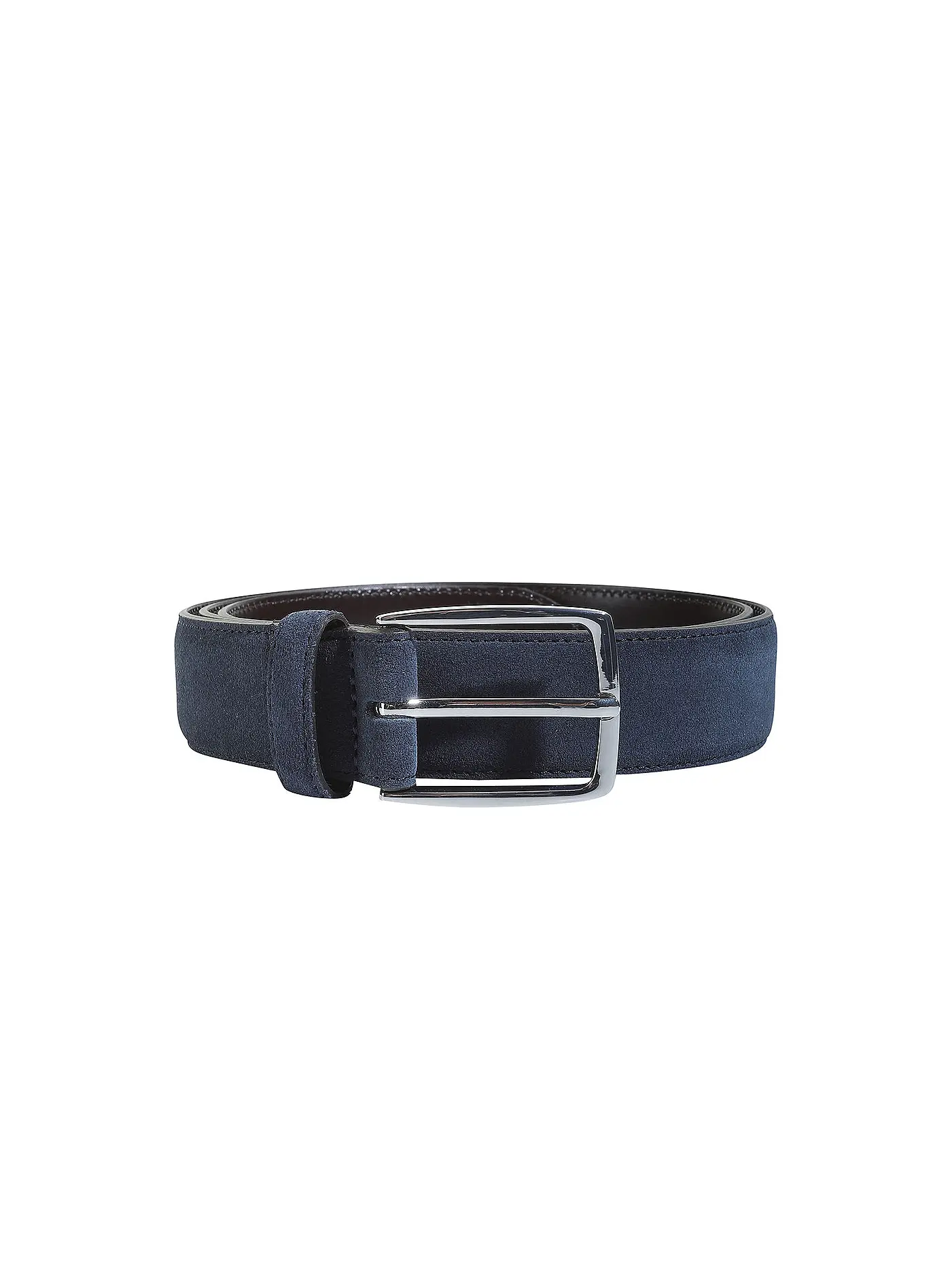 MAX CALVIN | Ledergürtel  | blau
