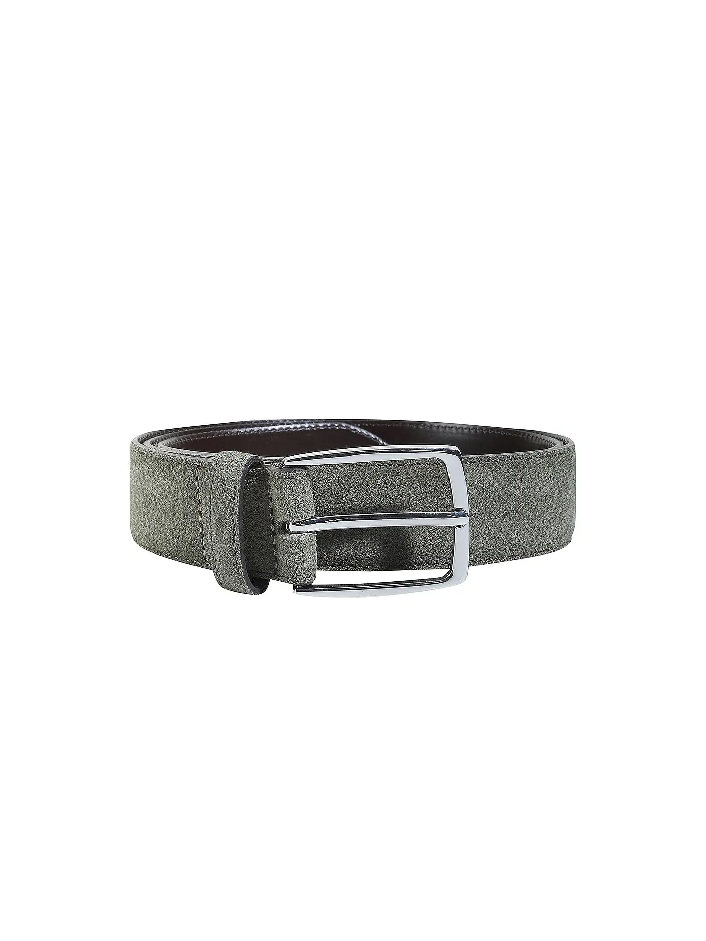 MAX CALVIN | Ledergürtel  | olive