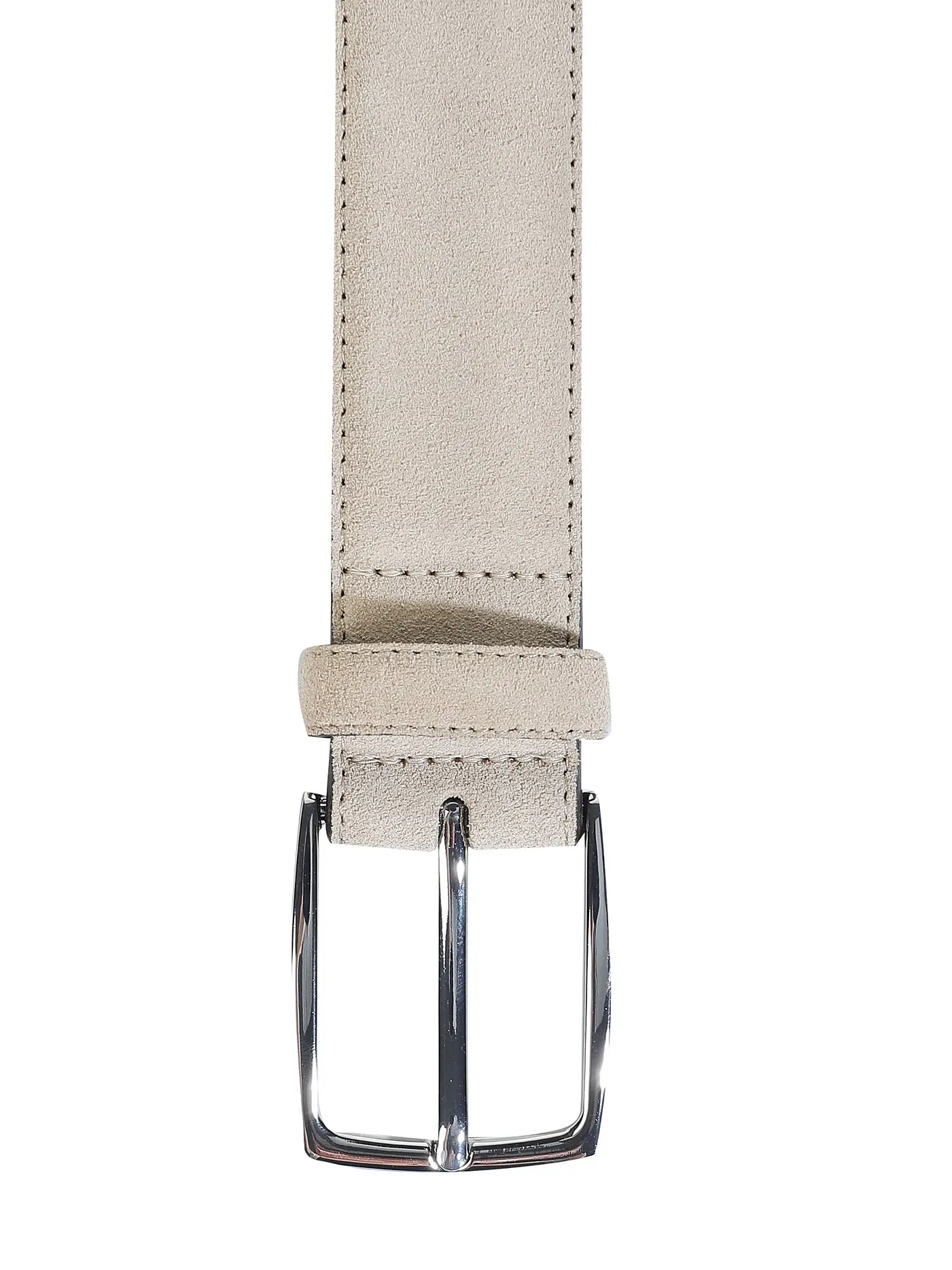 MAX CALVIN | Ledergürtel  | beige