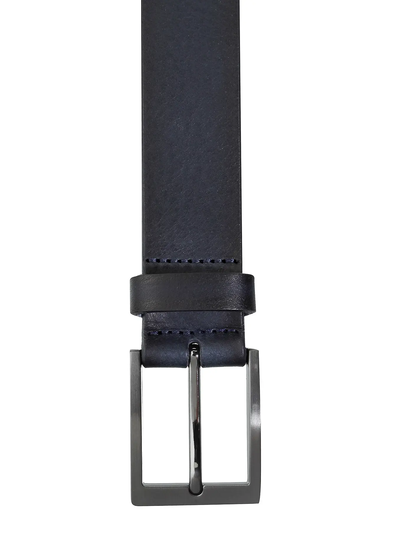 MAX CALVIN | Ledergürtel | blau