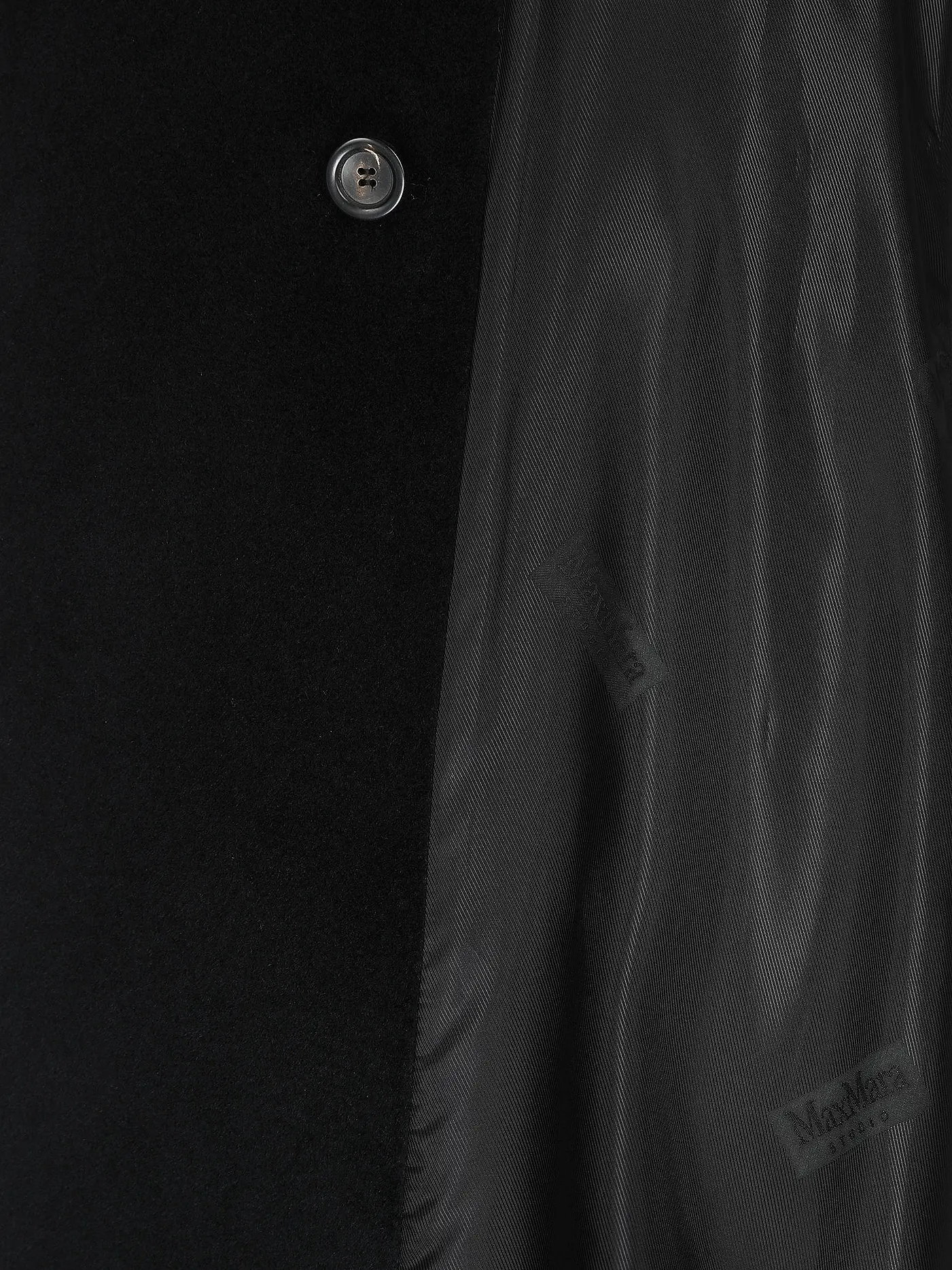 MAX MARA STUDIO | Wollmantel CIELO | schwarz