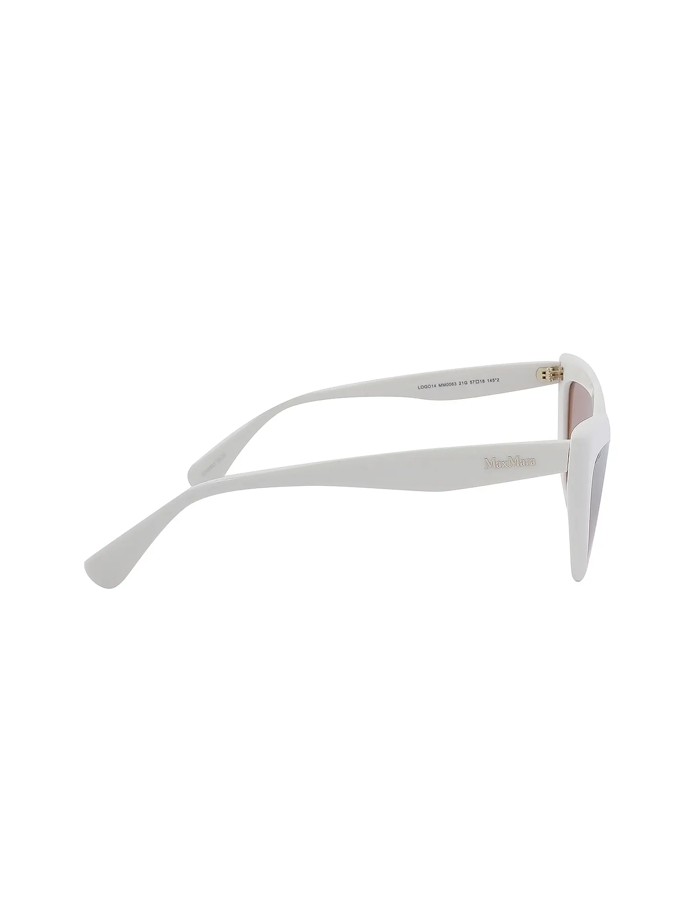 MAX MARA | Sonnenbrille LOGO14 | weiss