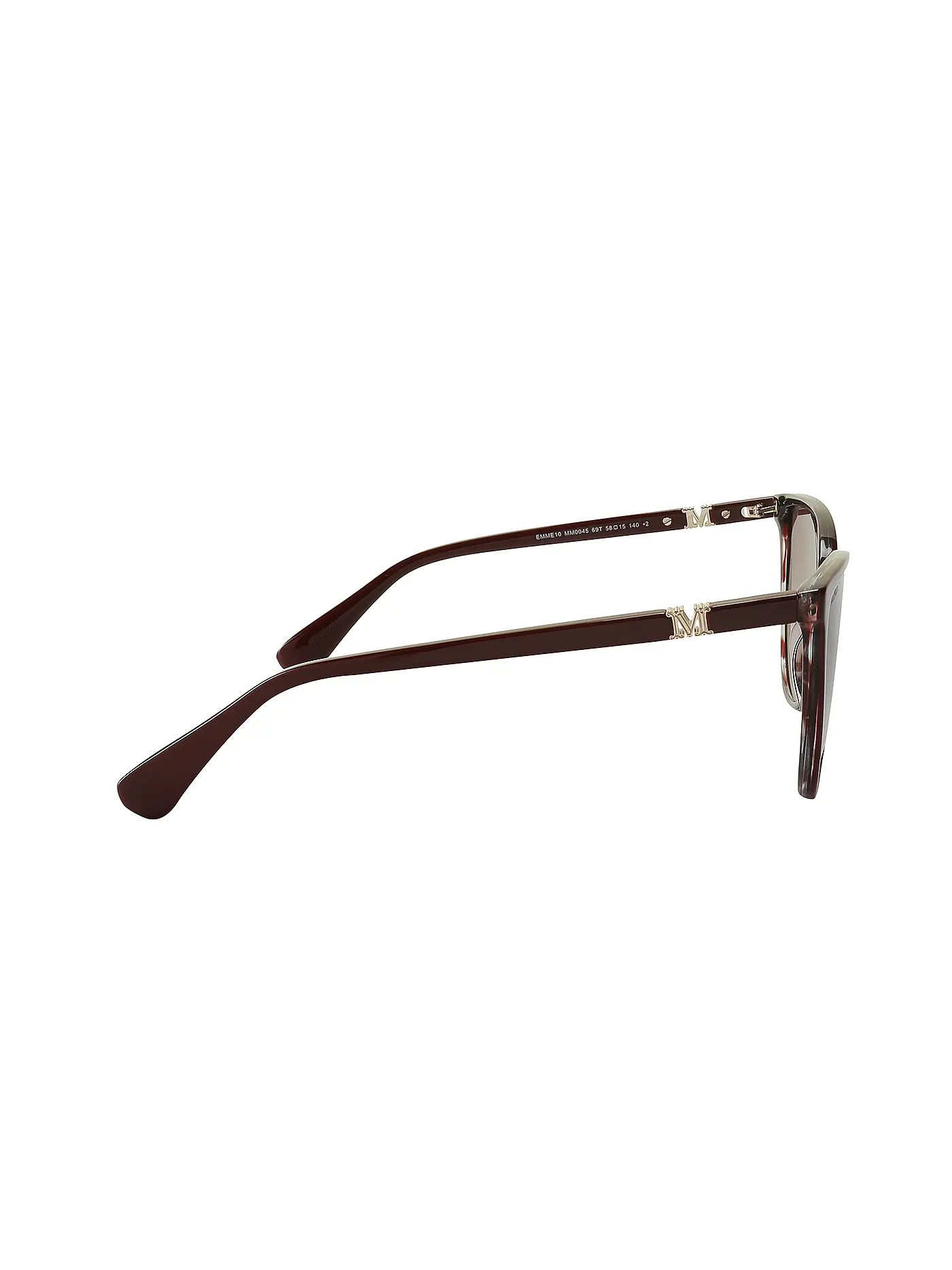 MAX MARA | Sonnenbrille MM0045/58 | dunkelrot