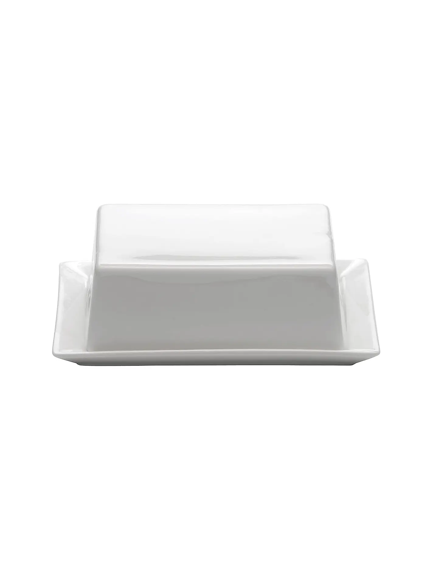 MAXWELL & WILLIAMS | Butterdose groß Kitchen 16x13cm White Basics | weiss