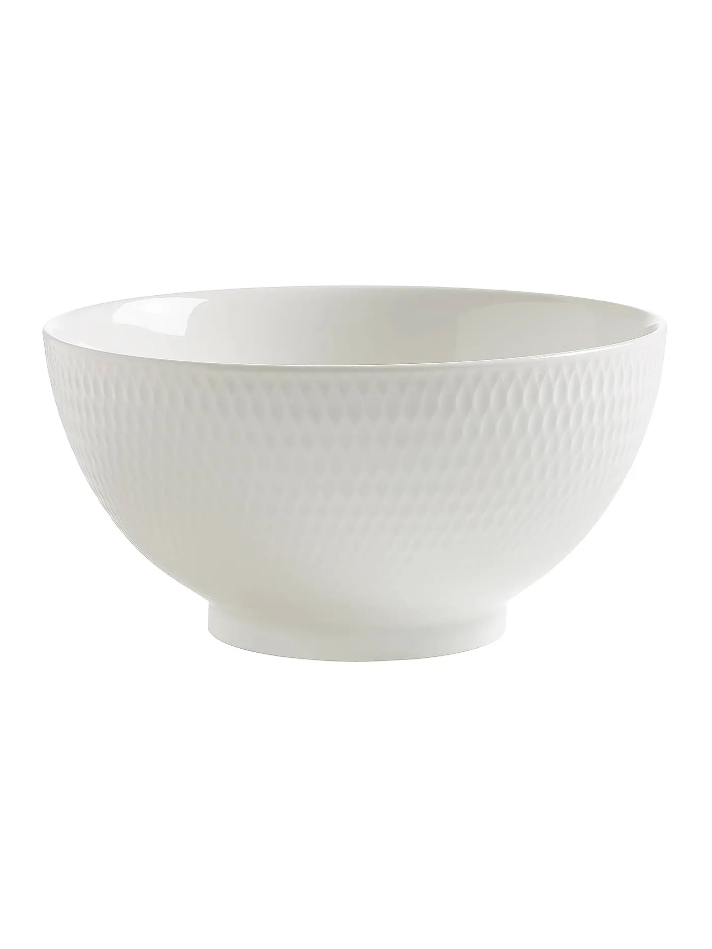 MAXWELL & WILLIAMS | Schale rund 20cm "Diamonds Round" | weiss