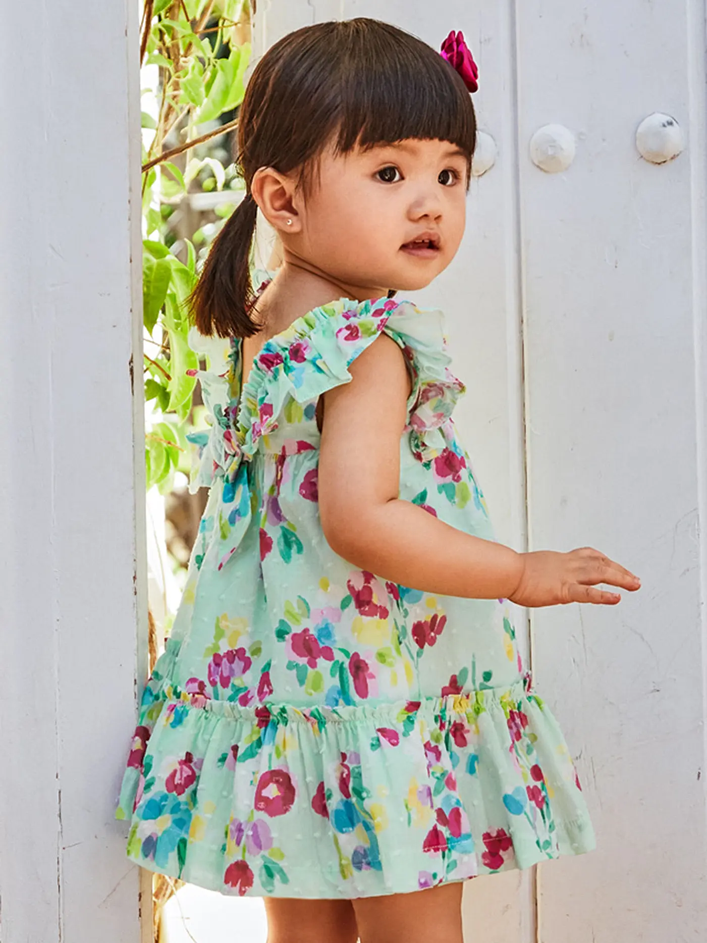 MAYORAL | Baby Kleid  | hellgrün