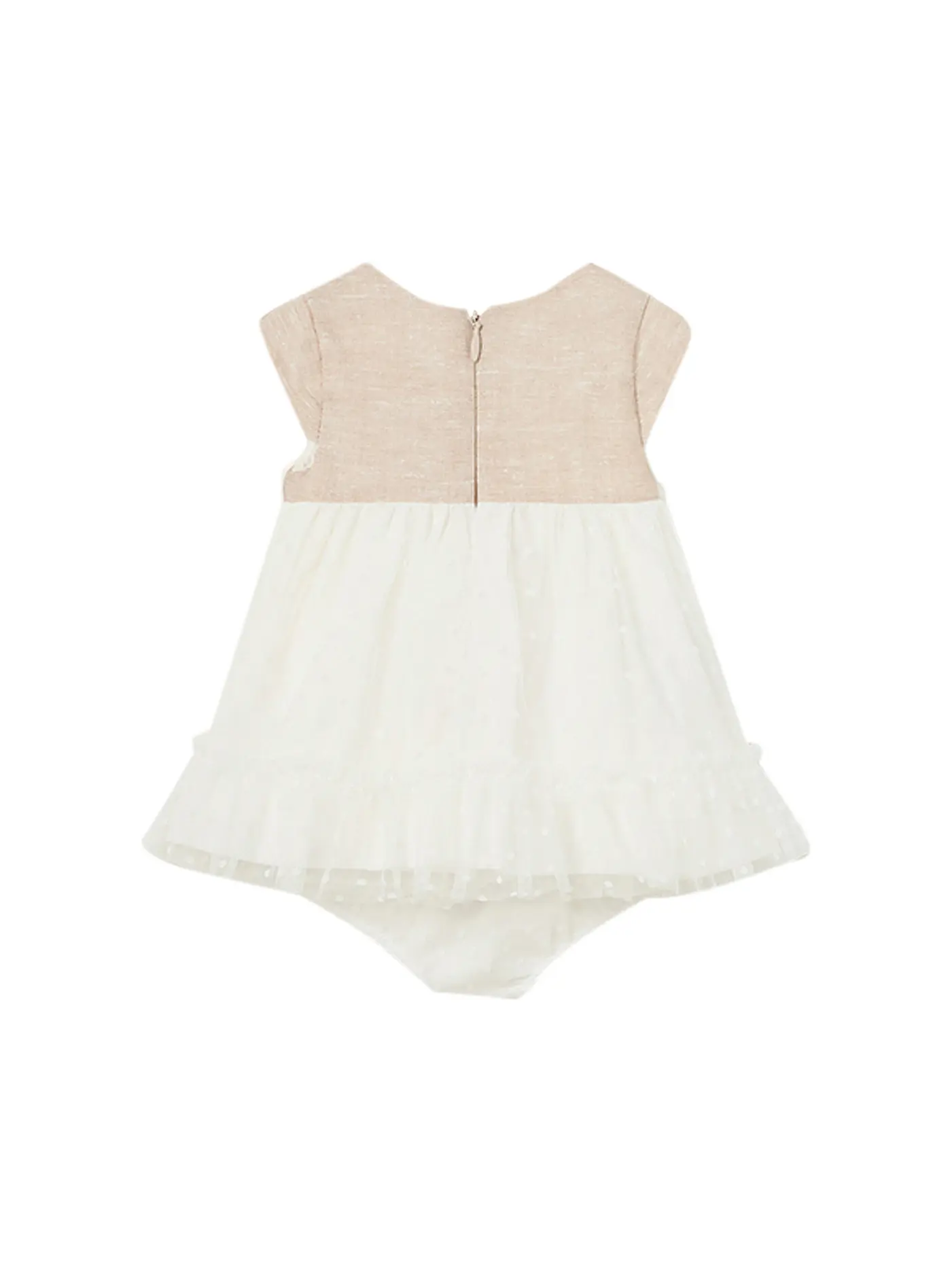 MAYORAL | Baby Kleid mit Höschen | creme