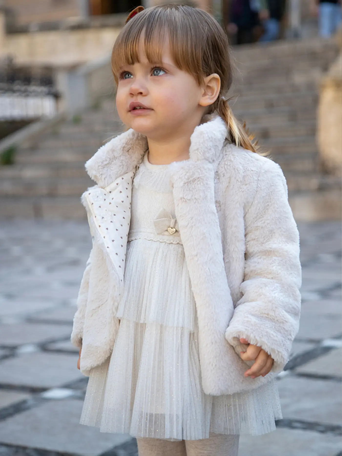 MAYORAL | Baby Kleid | beige