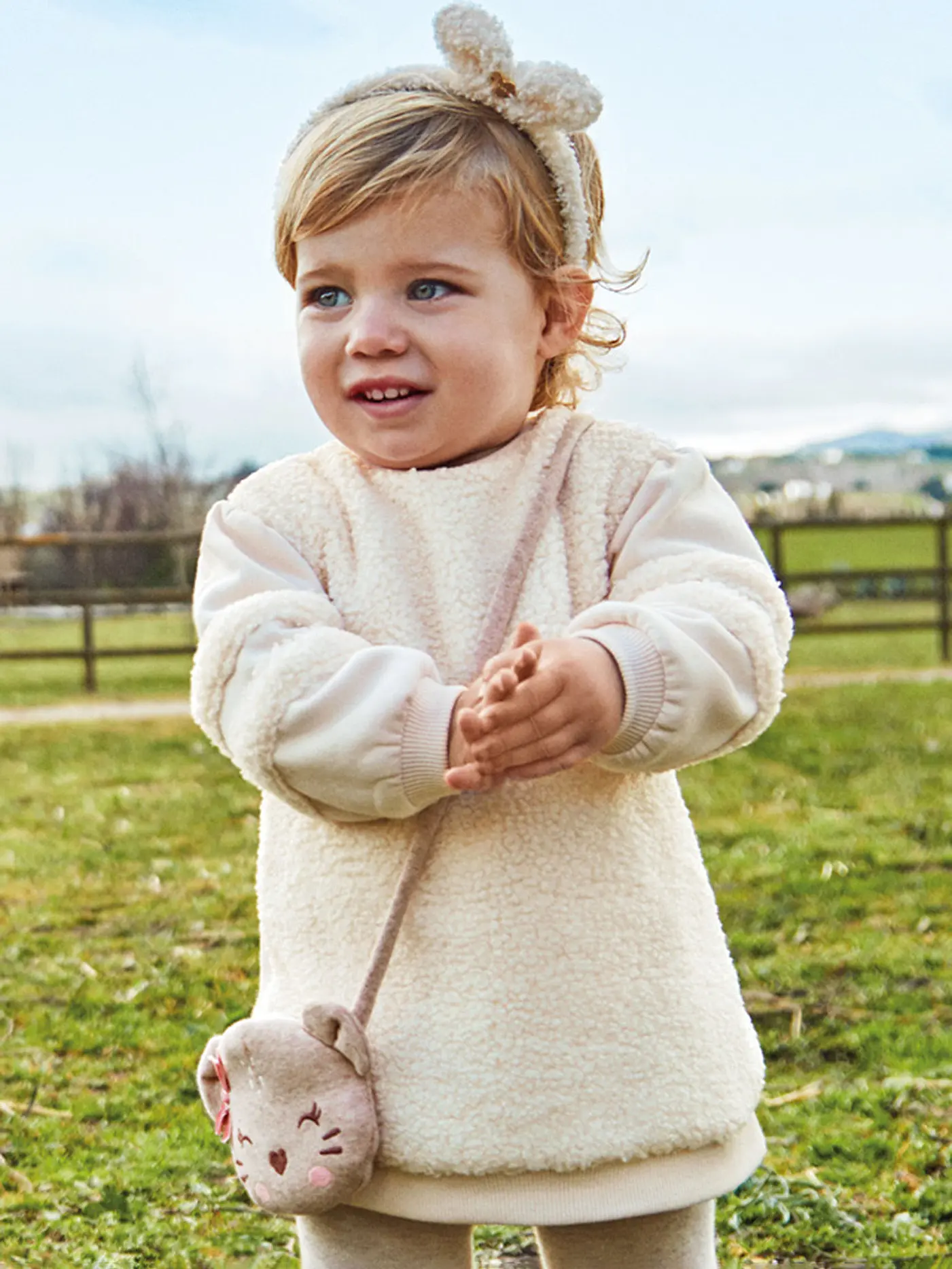 MAYORAL | Baby Kleid | creme