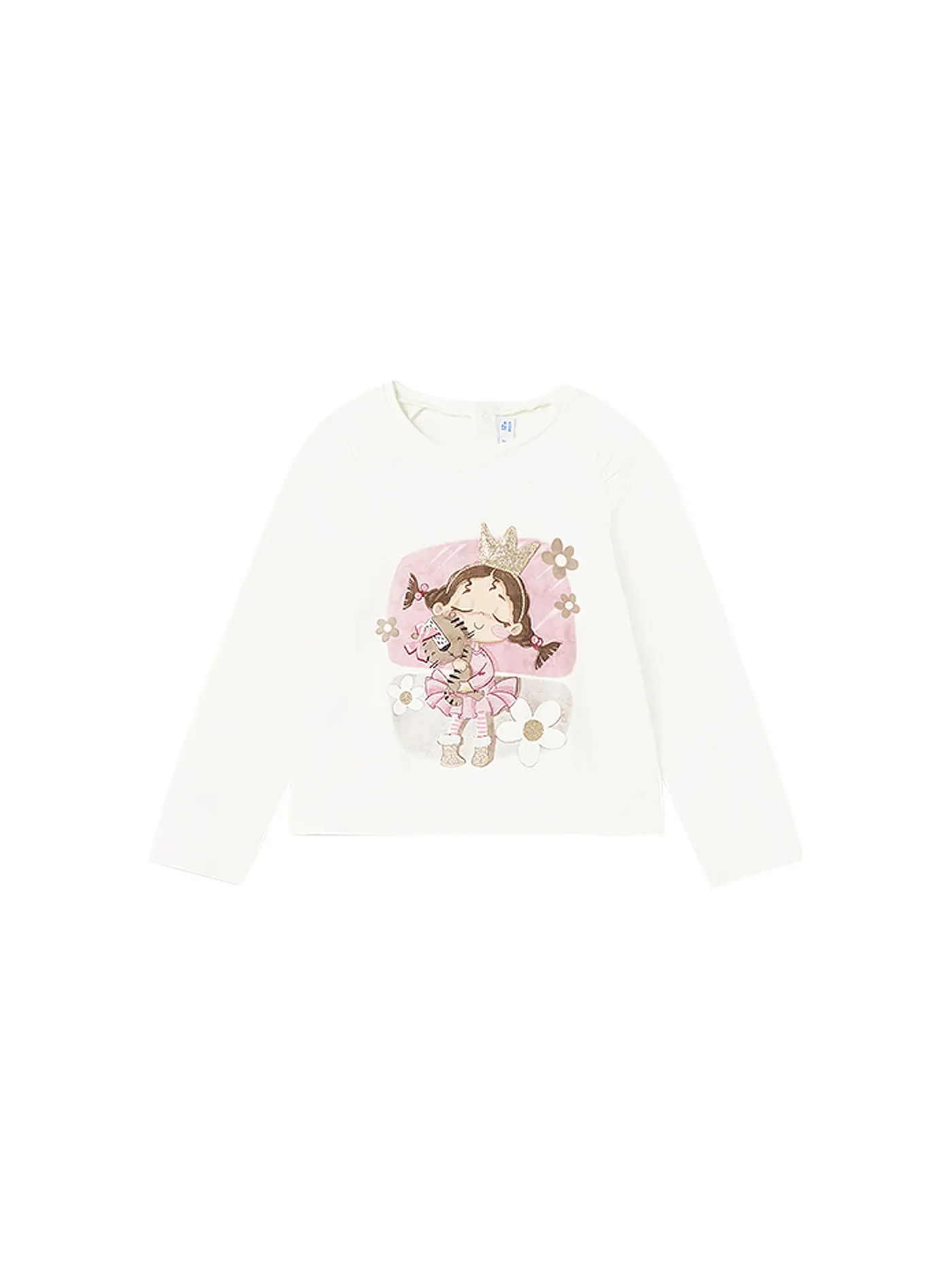 MAYORAL | Baby Langarmshirt | creme